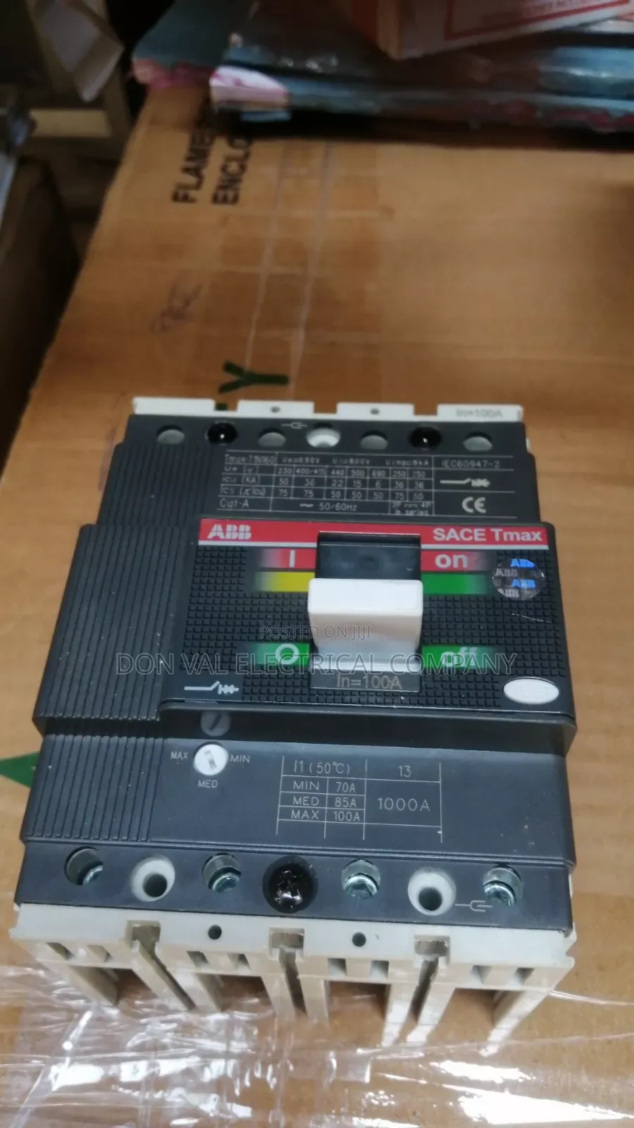 100amps 4pole McCb Circuit Breakers