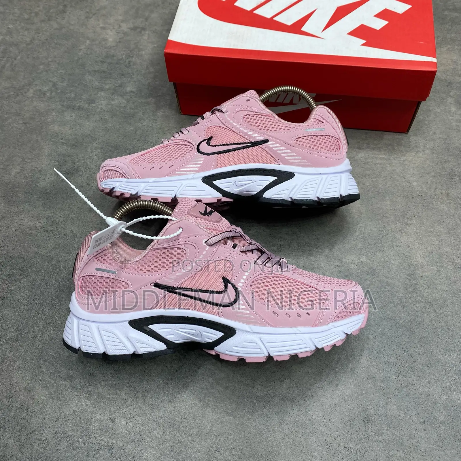 Nike Air Pegasus Bowerman Series Pink Black Sneakers