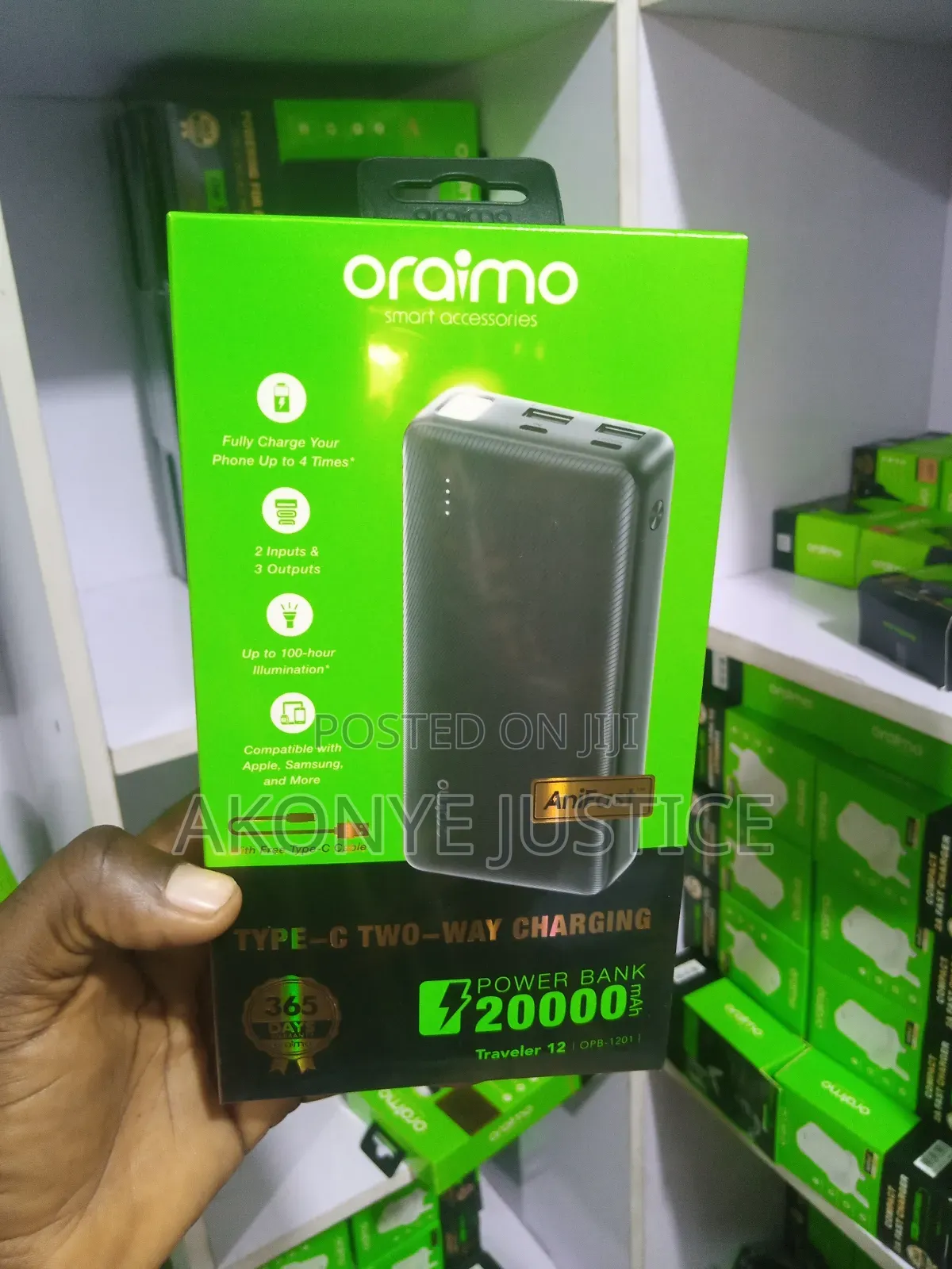 Oraimo Power Bank (20,000mah)