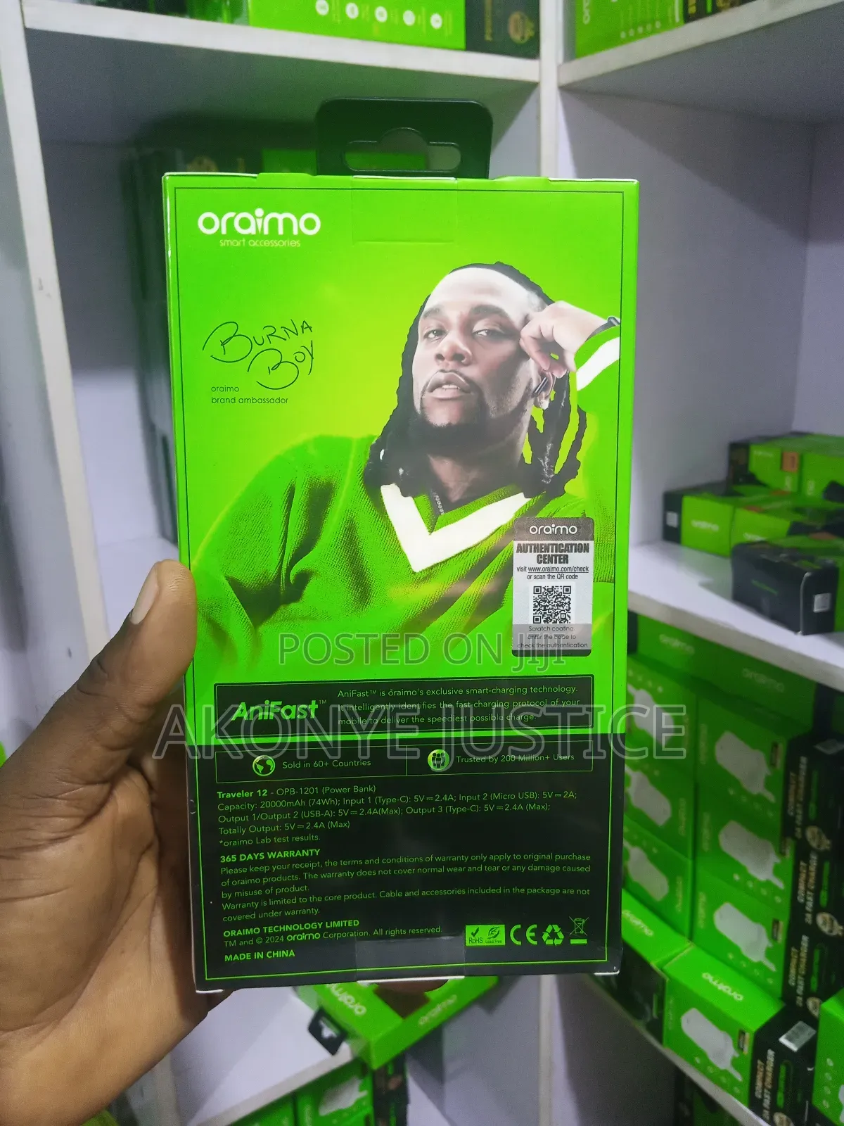 Oraimo Power Bank (20,000mah)