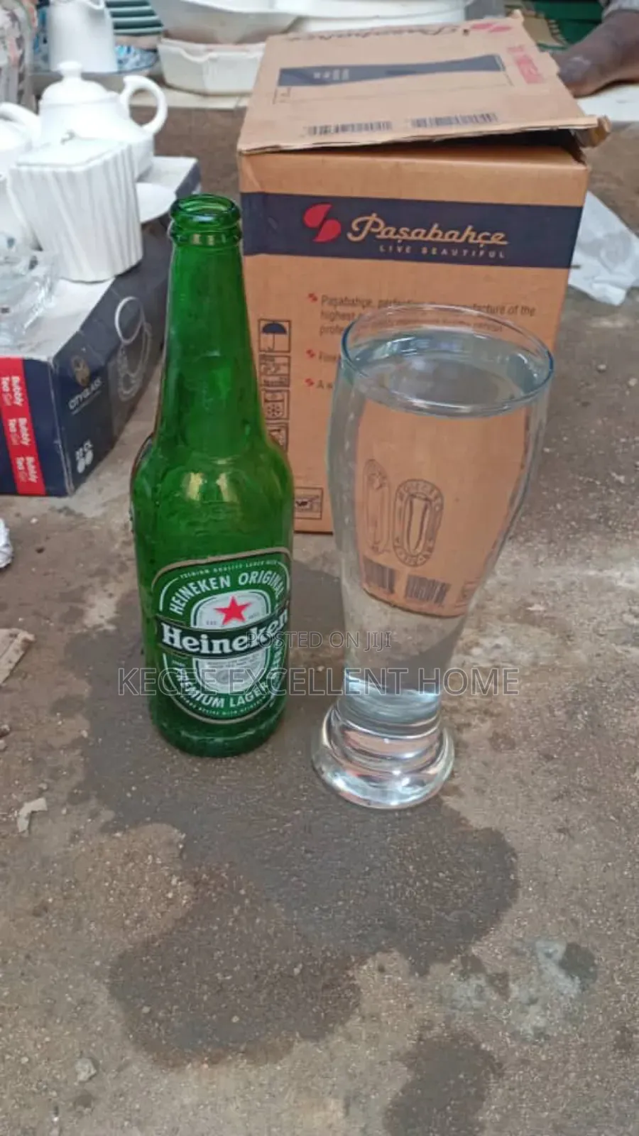 Full Beer Glass Cup, 6 PCS a Pack