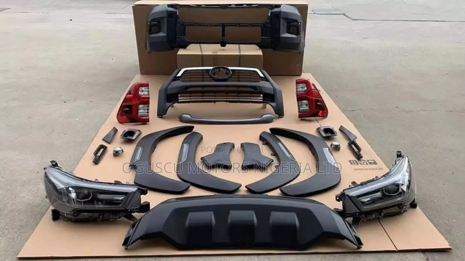 Hilux 2015 Upgrade Kit To 2021 Model Tiger Face