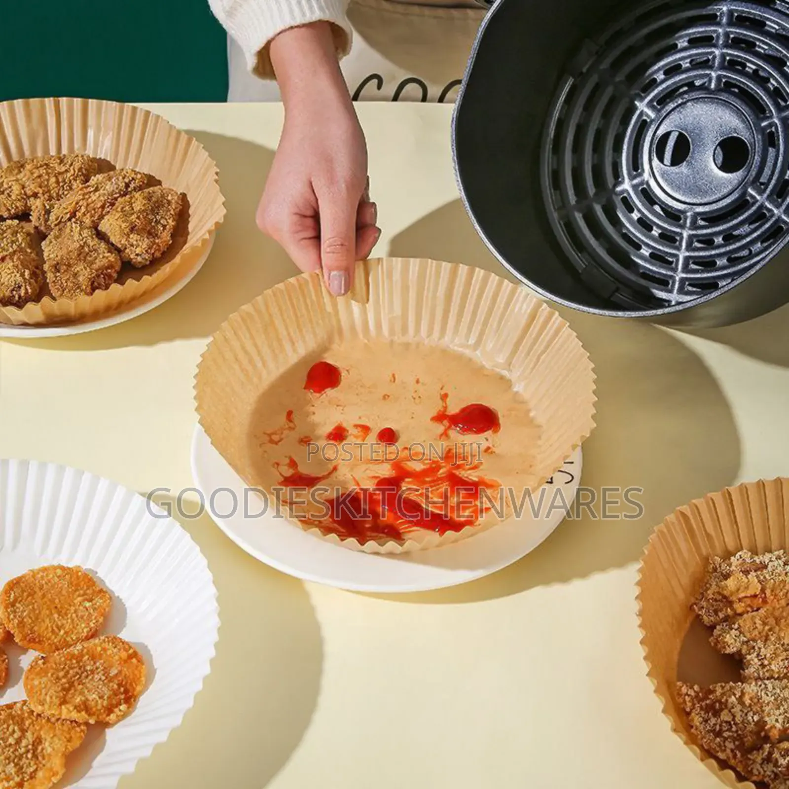50 PCS Air Fryer Paper / Baking Parchment Paper