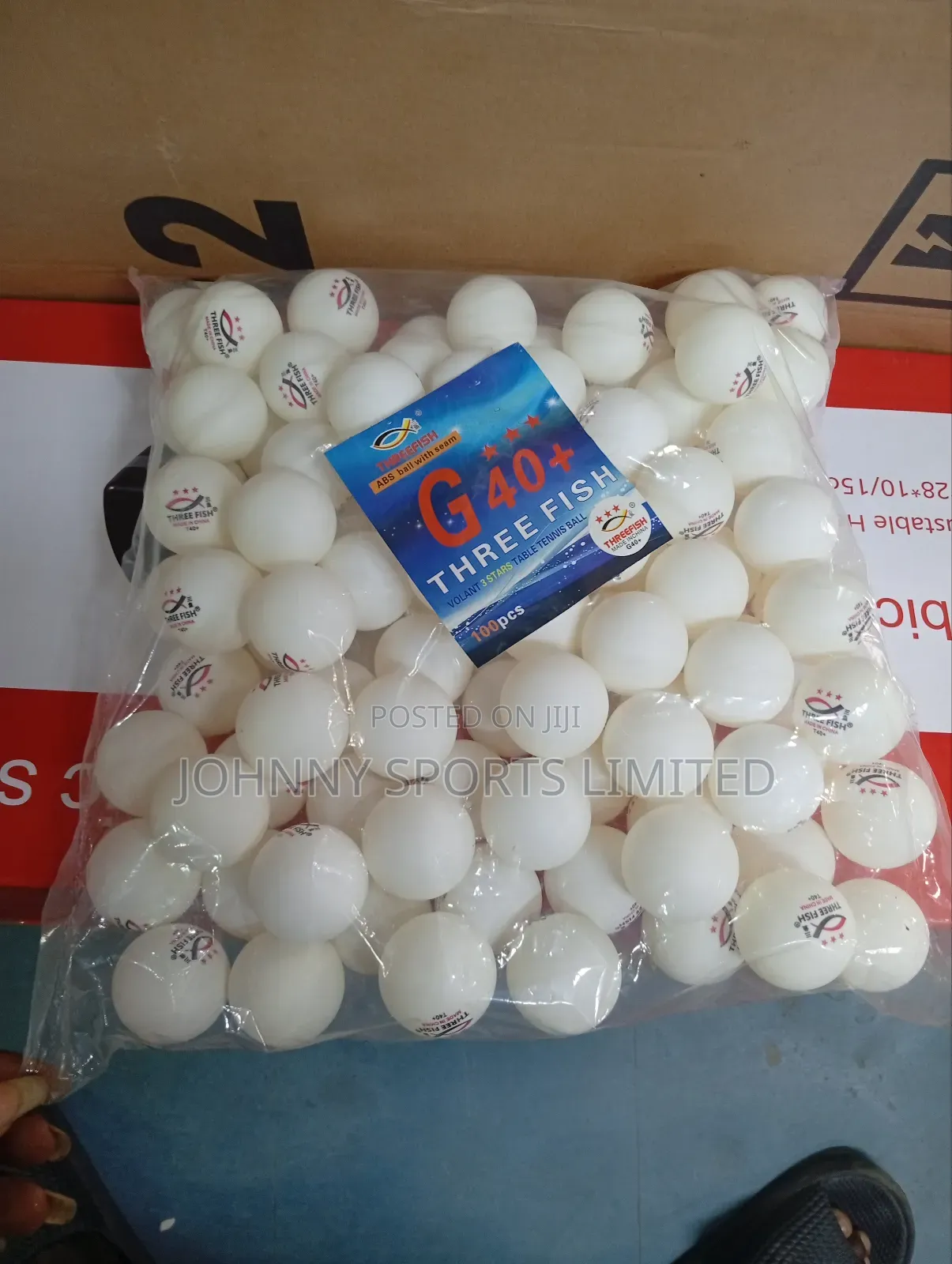 Pack of Table Tennis Egg