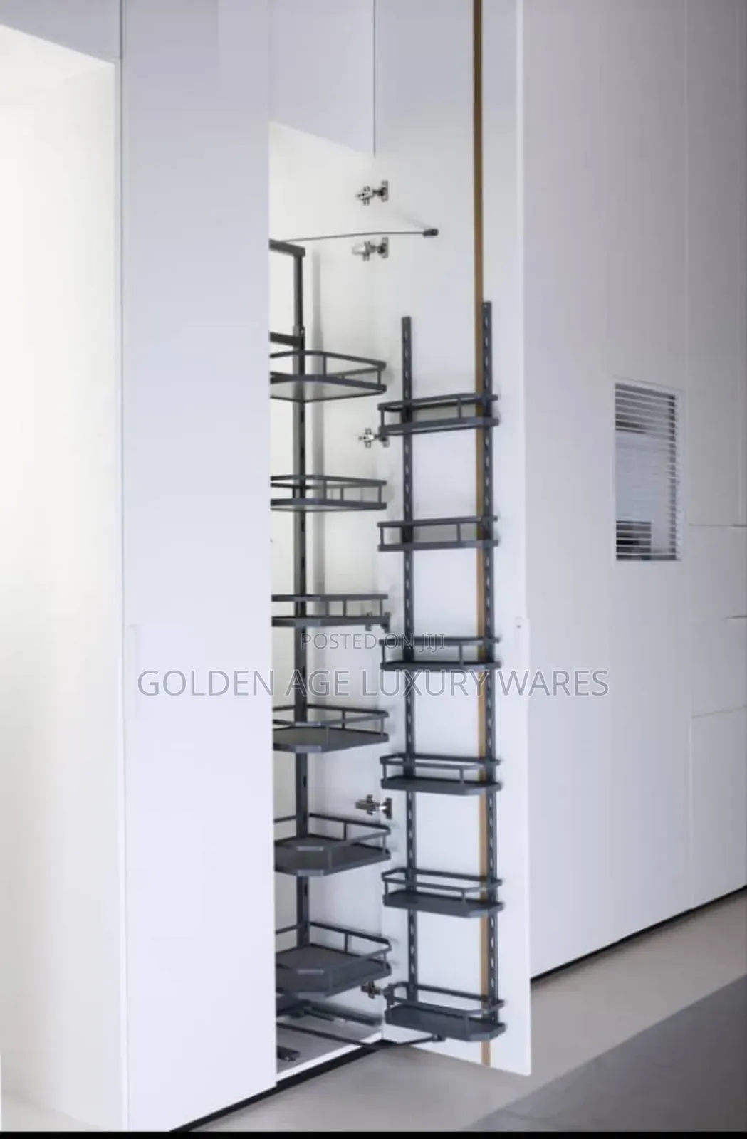 Grey Basket Pantry