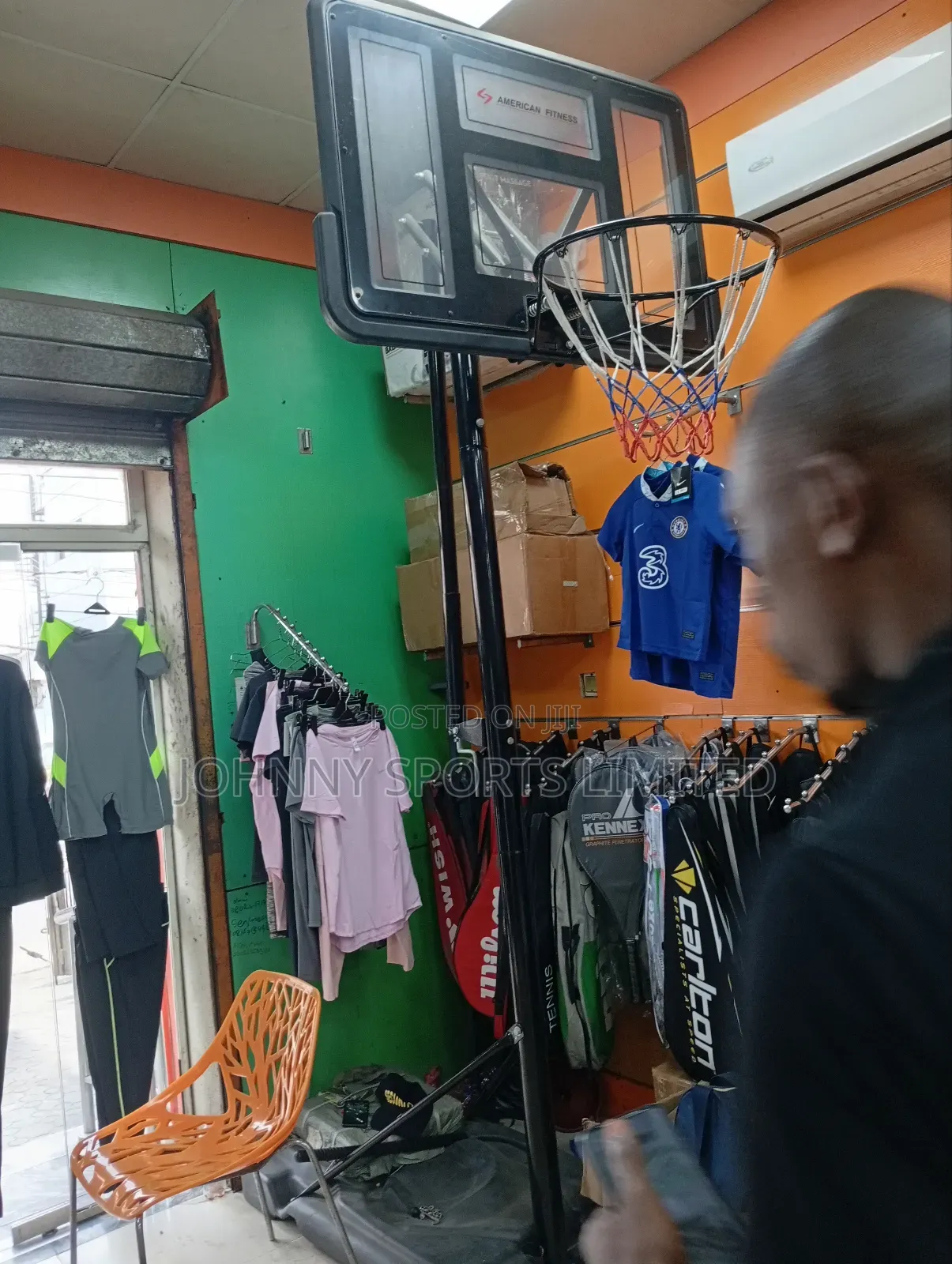 American Fitness Basketball Stand