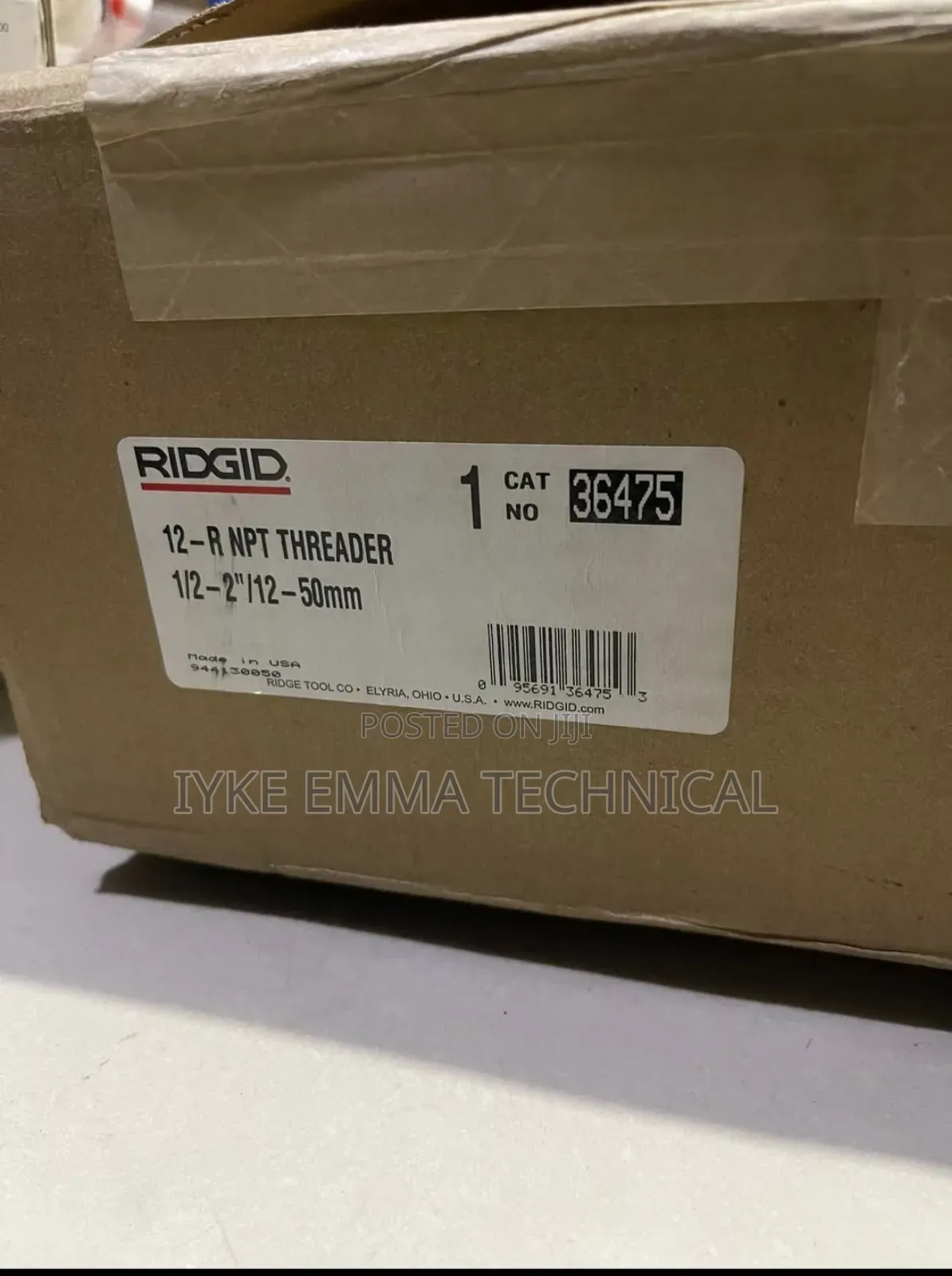 Ridgid Manual Pipe Threader
