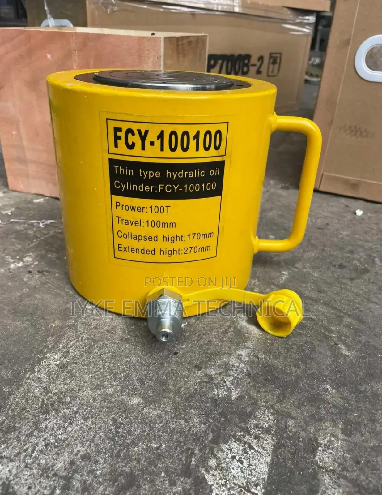 Fcy Elongated Hydraulic Jack 100ton