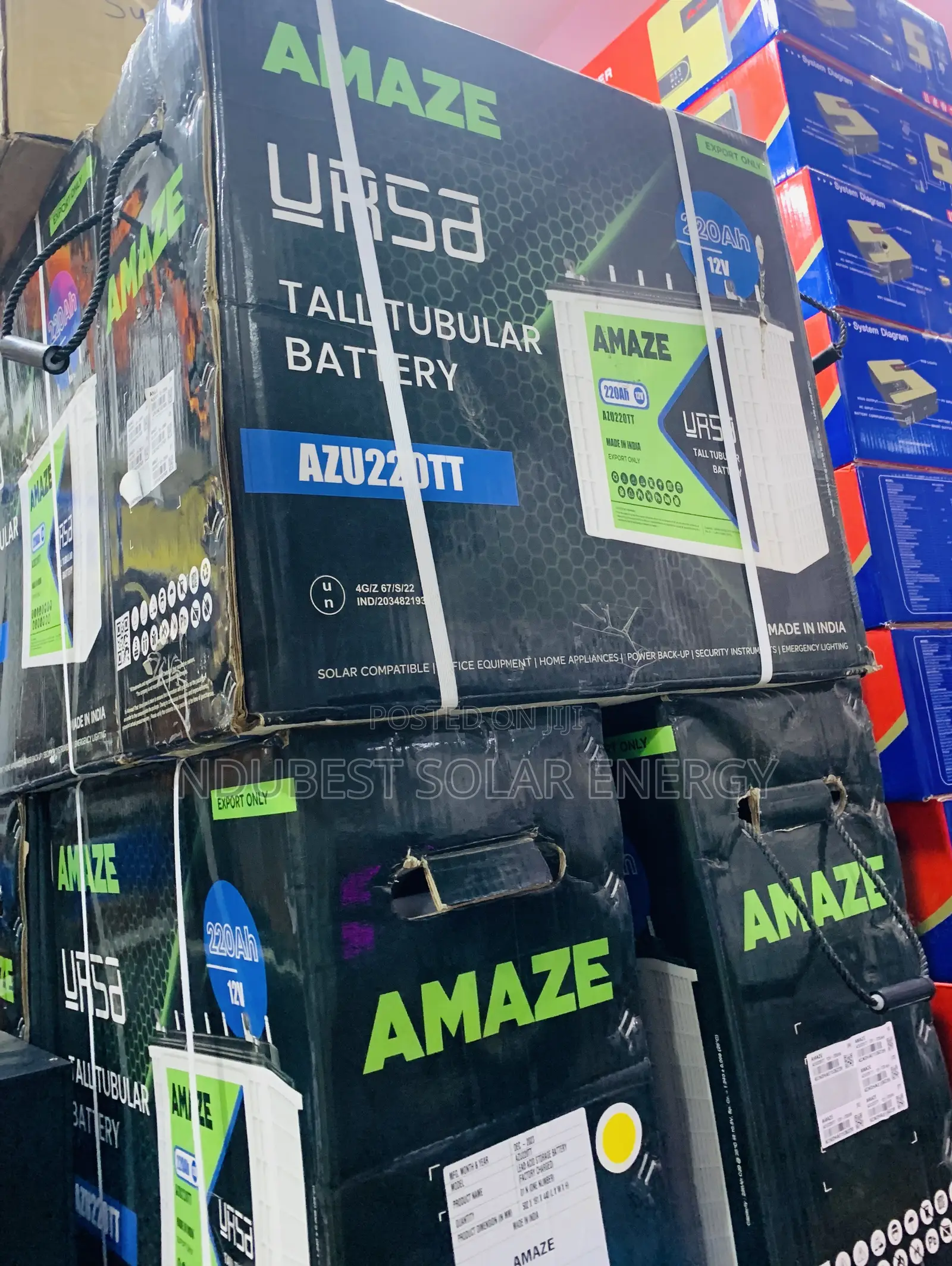 220ah Amaze Tubular Battery
