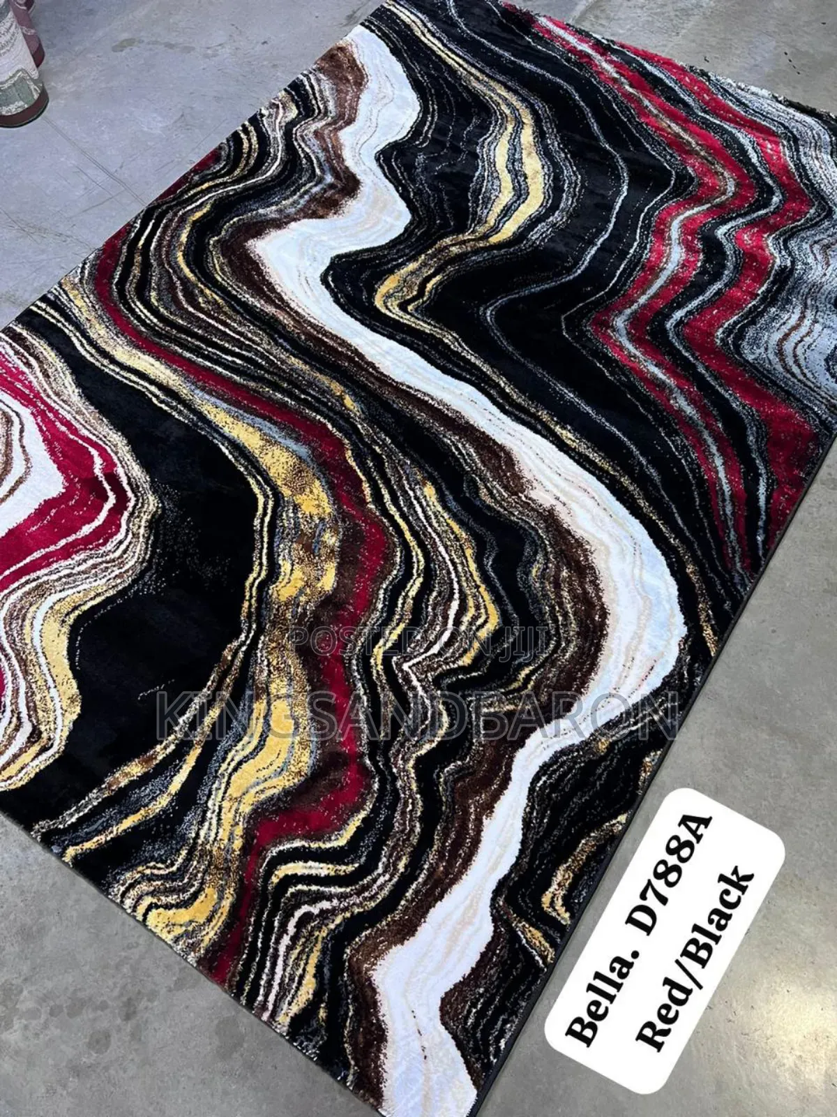 7*10ft Black/Beige/Cream Turkey Premium Center Rug(4*6,5*7 )