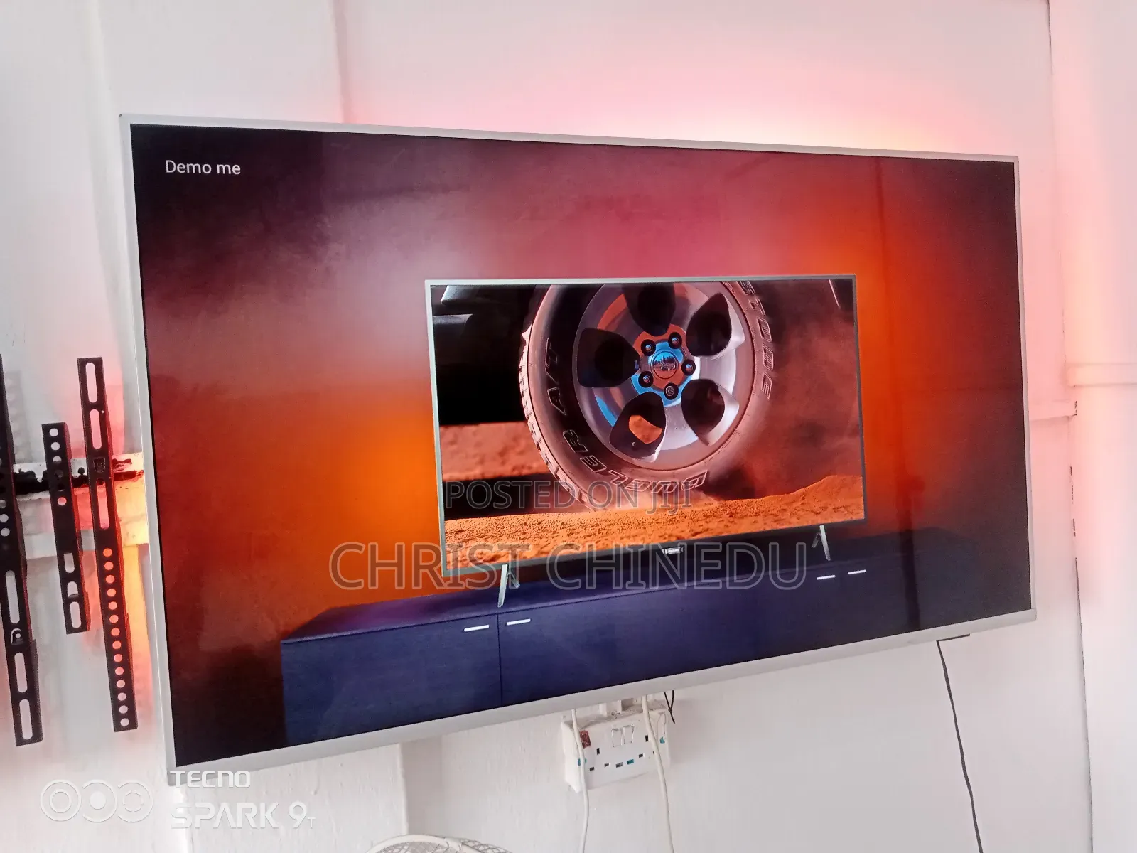 Uk Neatly Used 55inches Philip Android Smart Tv