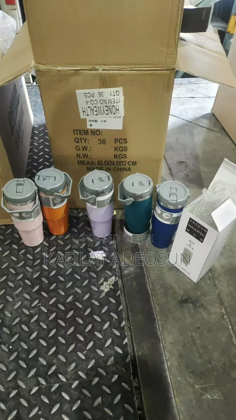 Insulated Flask With Handle