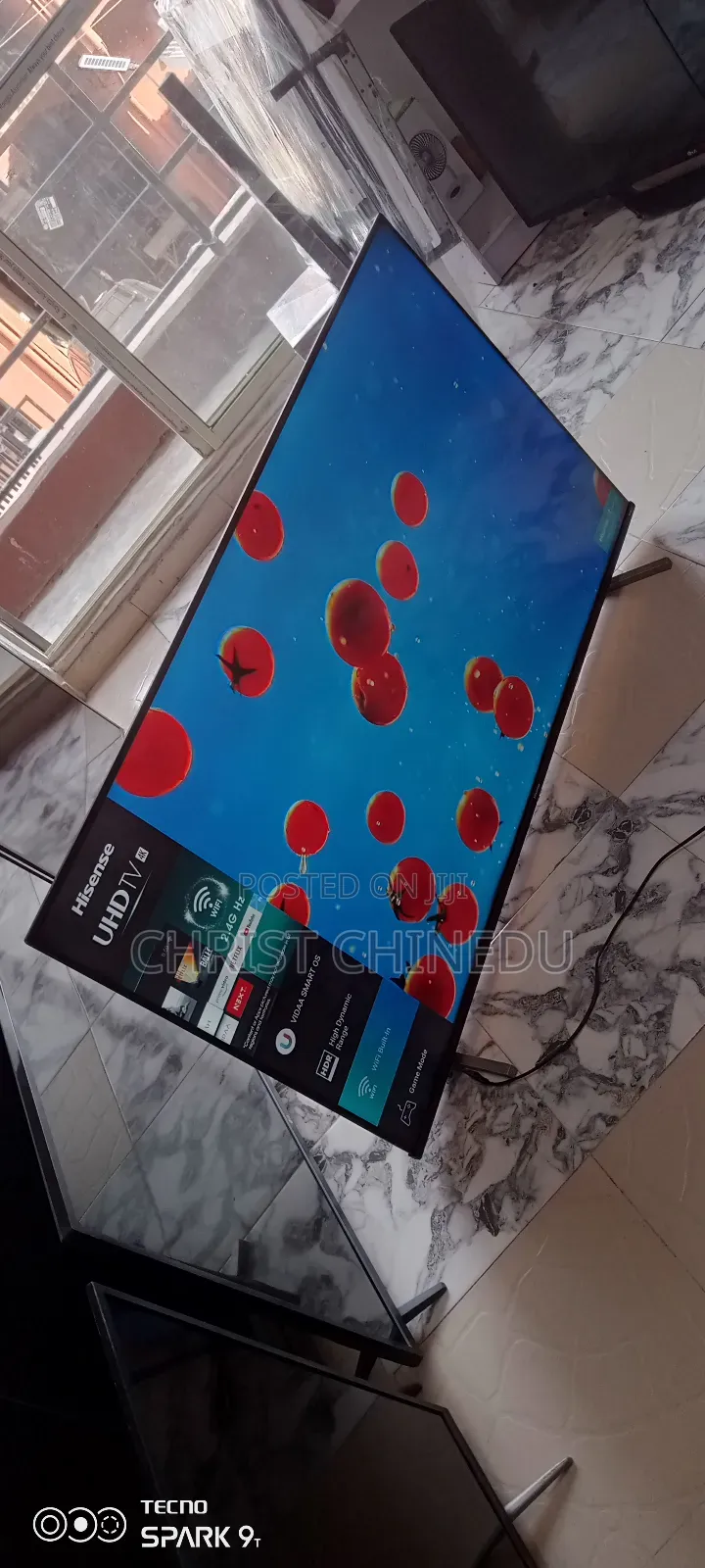 50inches Hisense Frameless Smart Tv Uhd