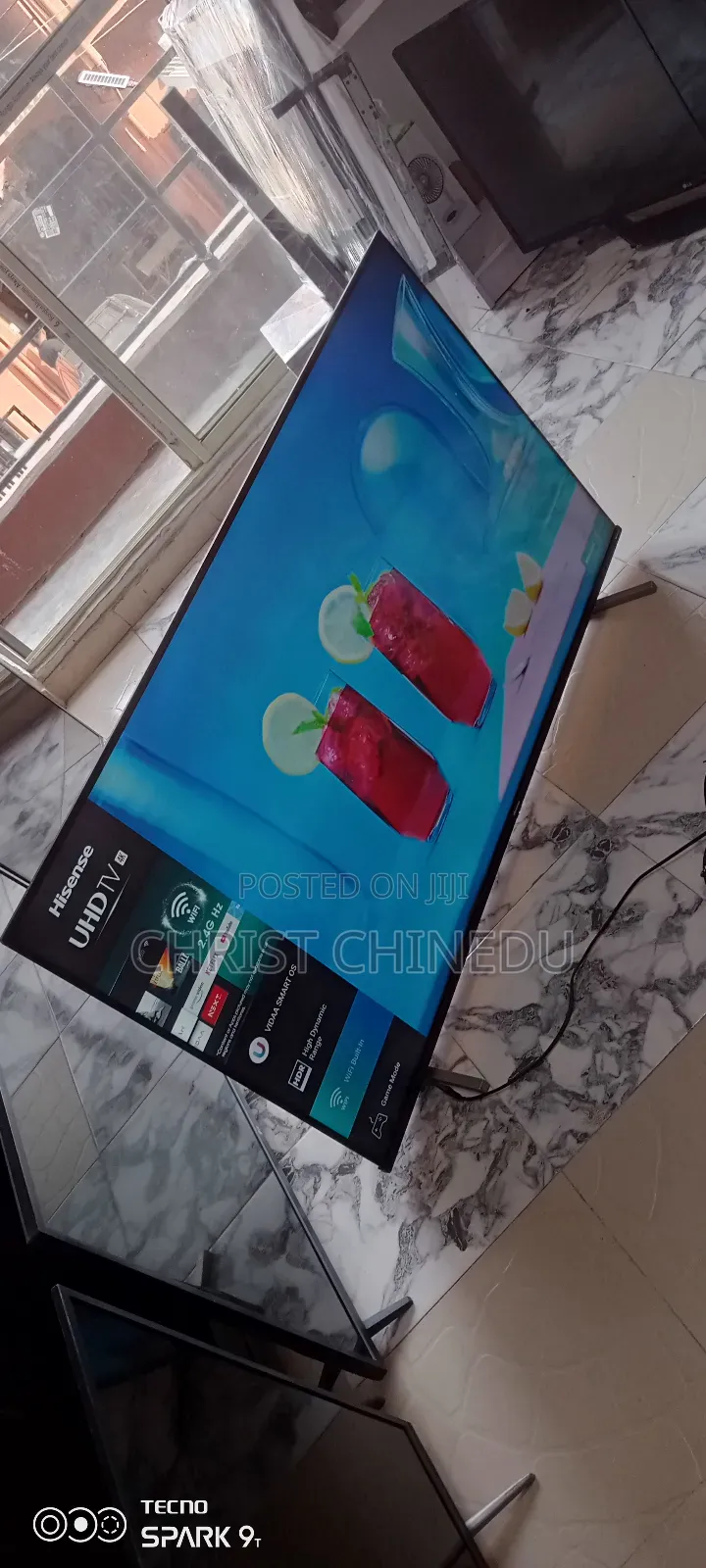 50inches Hisense Frameless Smart Tv Uhd