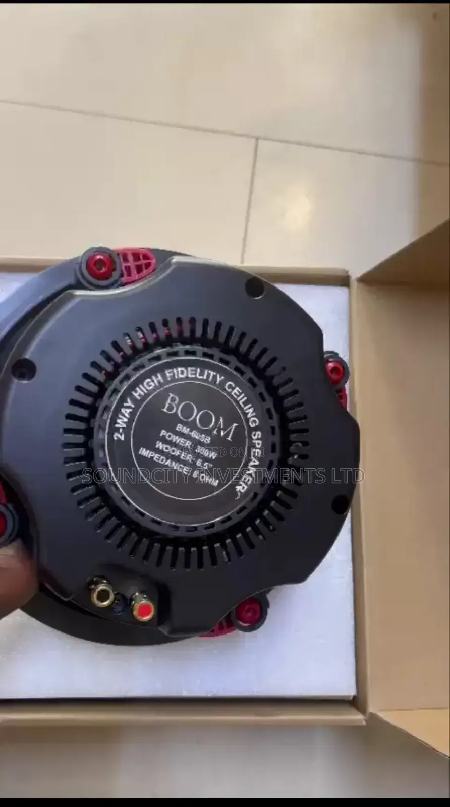 300w Boom High Fidelity Ceiling Speaker.
