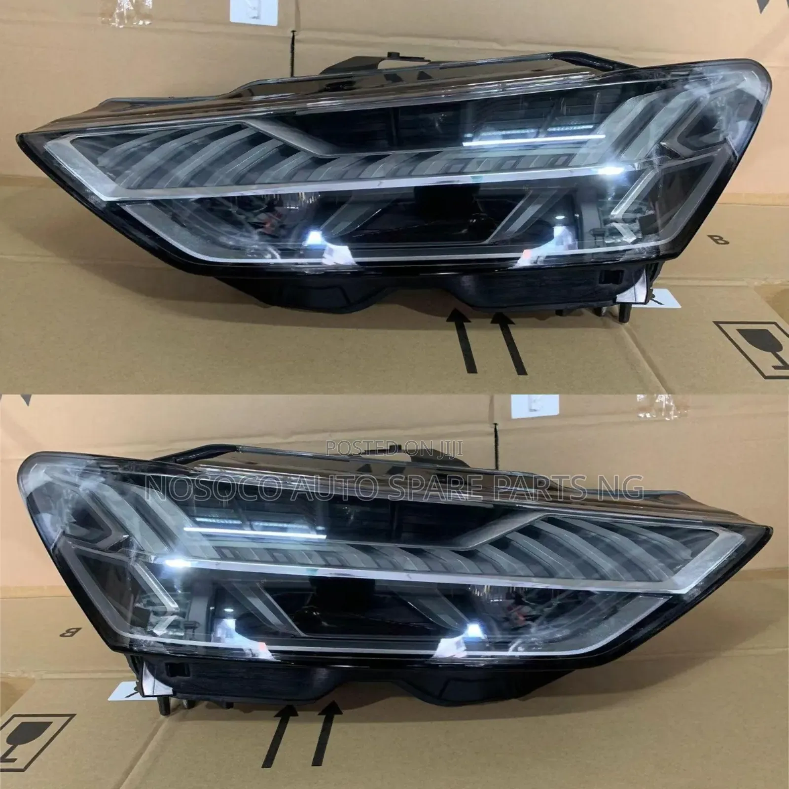 Set Of Full Light Audi A7 2024