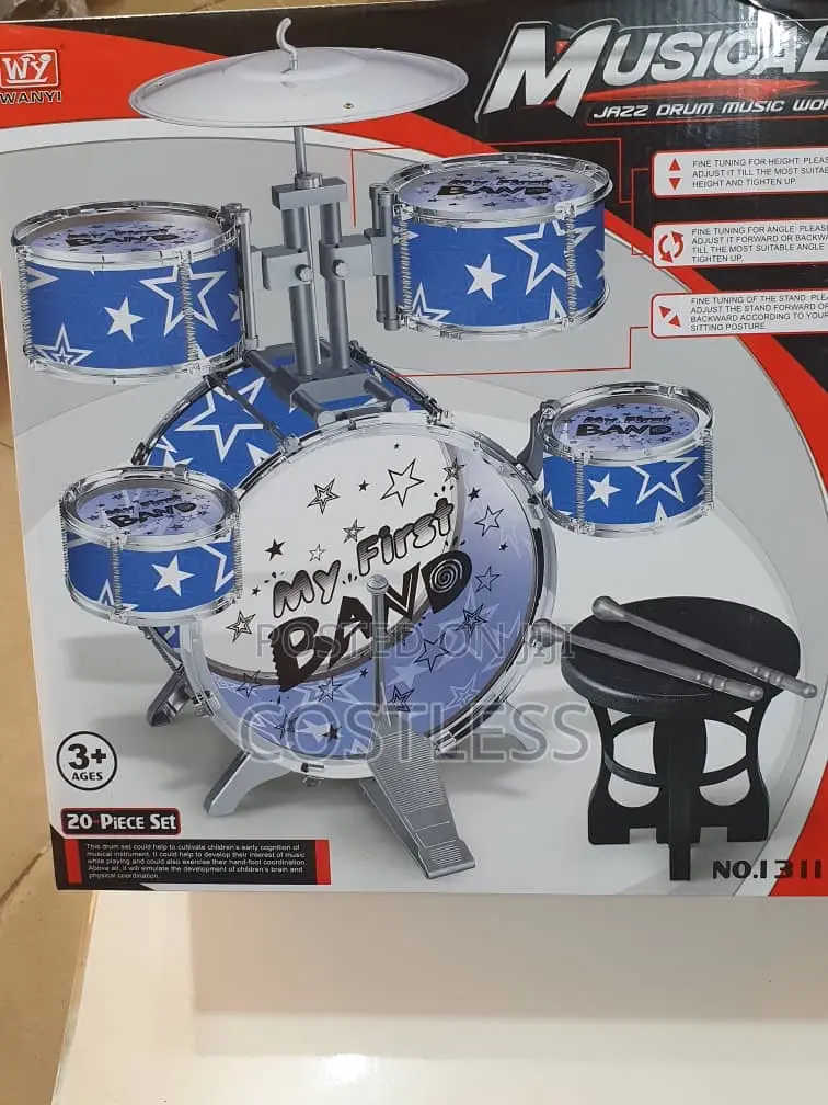 5 Set Musical Jazz Drum for Kids