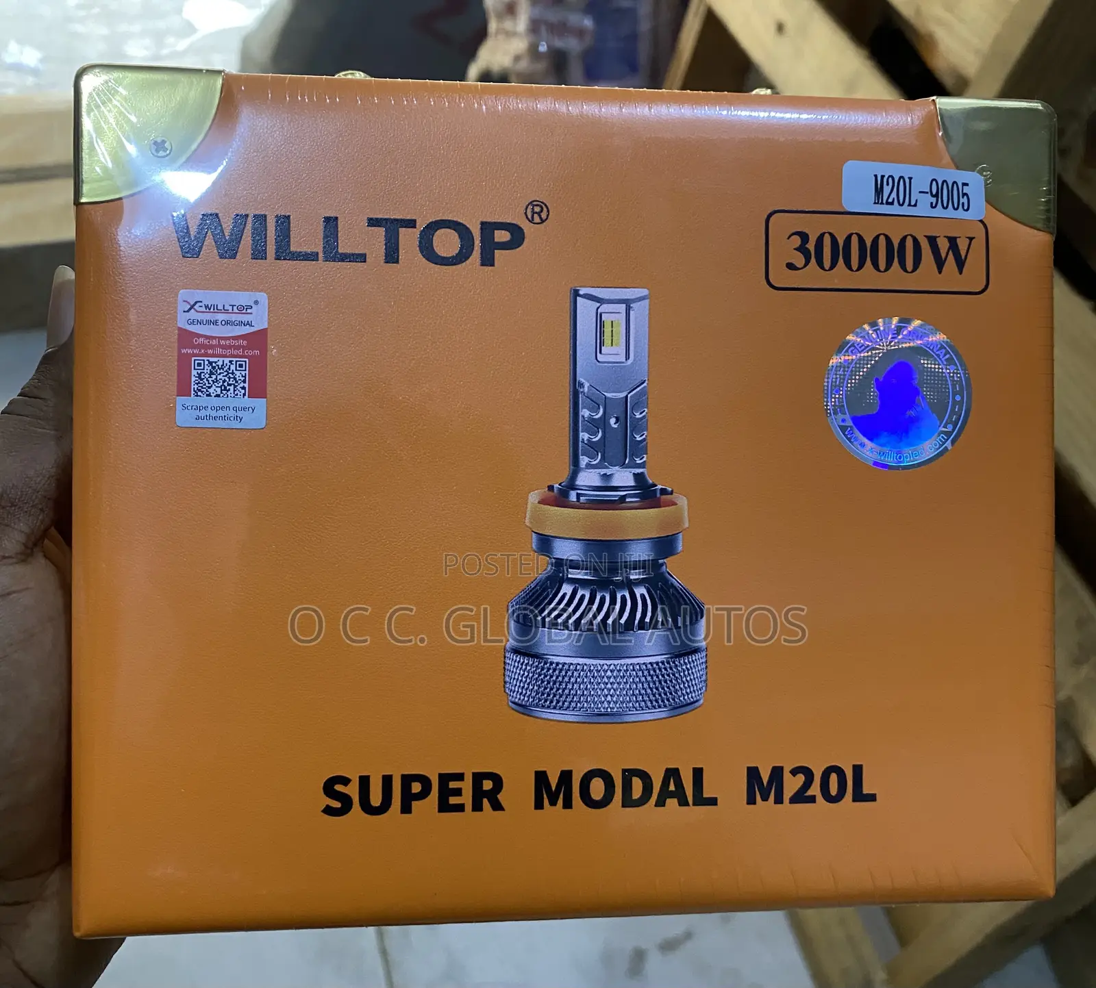Original Headlight Bulb Willtop 30000w Led for Rx350 2010 to 2016