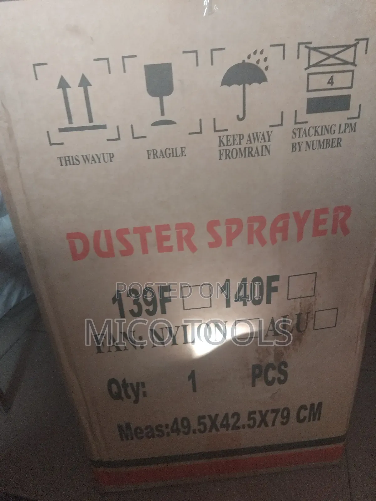 Duster Sprayer 4stroke Honda