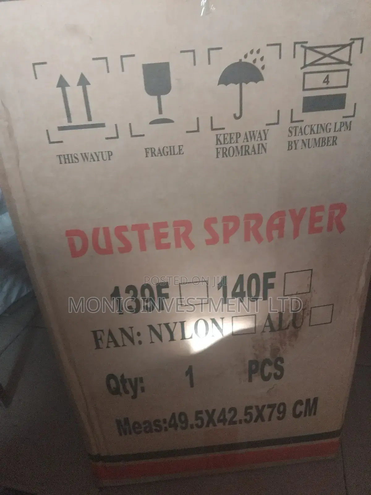 Duster Sprayer 4stroke Honda