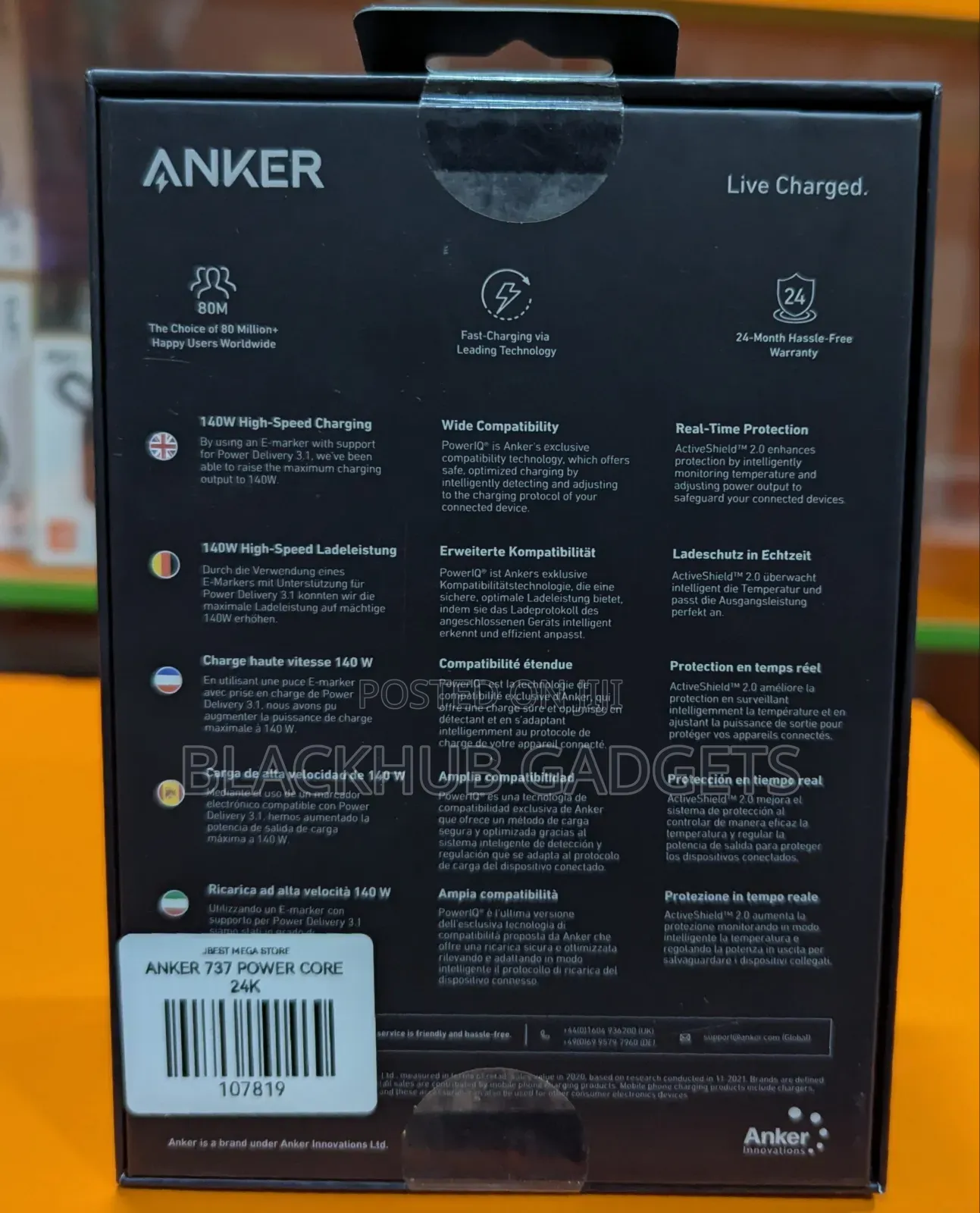 Anker Laptop Power Bank 140w Max