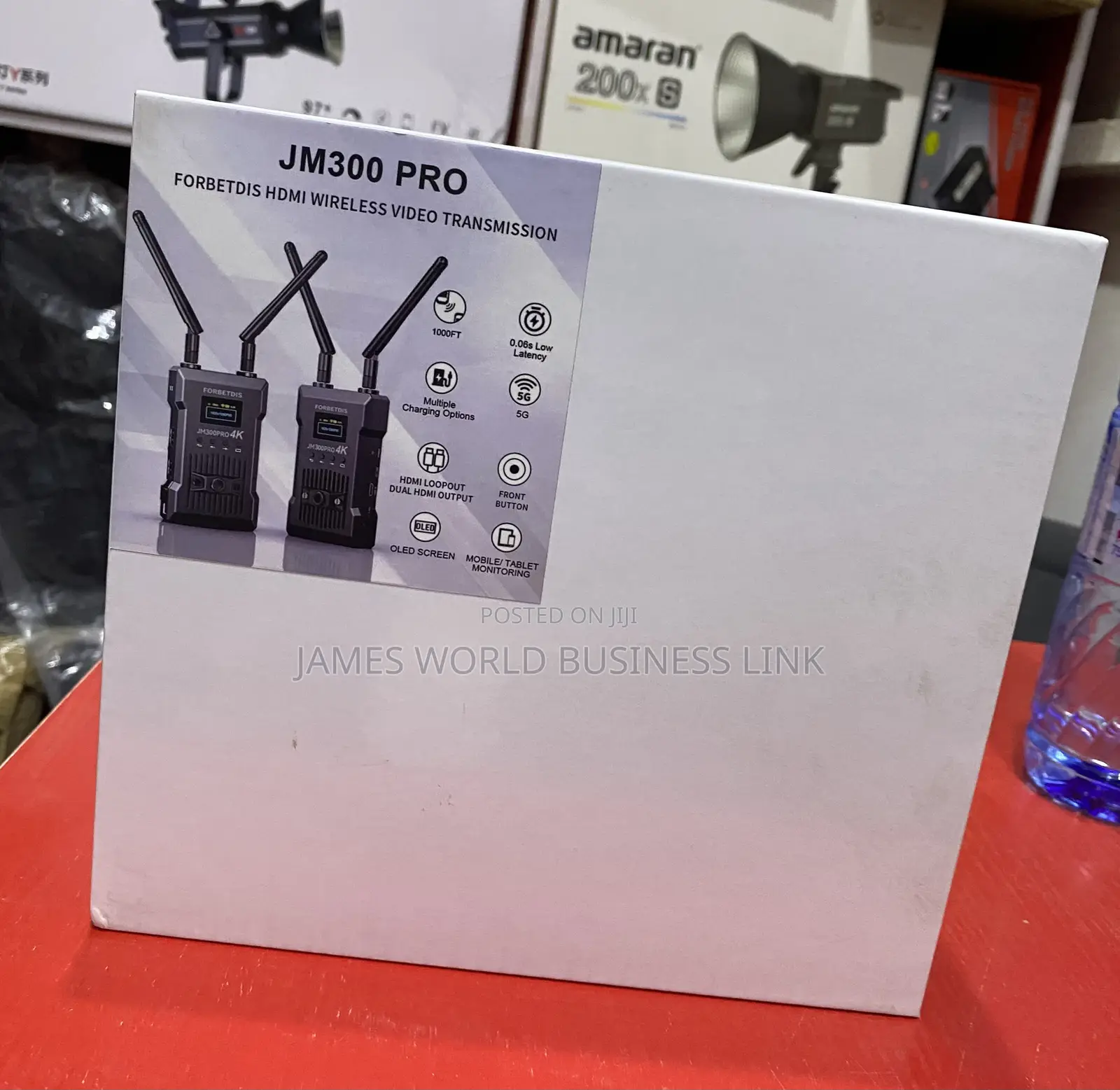 Jm400 Pro Sdi and Hdmi Wireless Video Transmitter/Extender 1000ft
