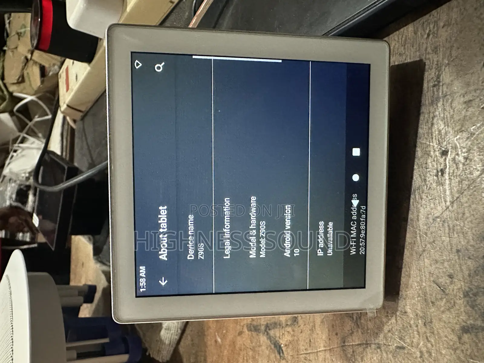 Android 4inches Inwall Amplifier
