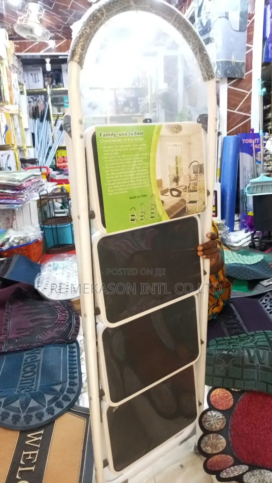 4 Steps Heavy Duty Kitchen Ladder
