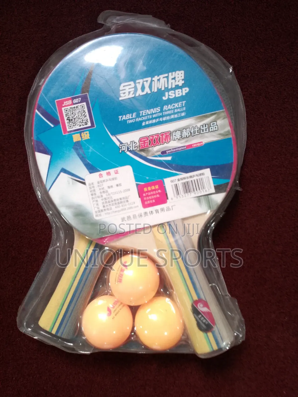 Table Tennis Racket With Balls