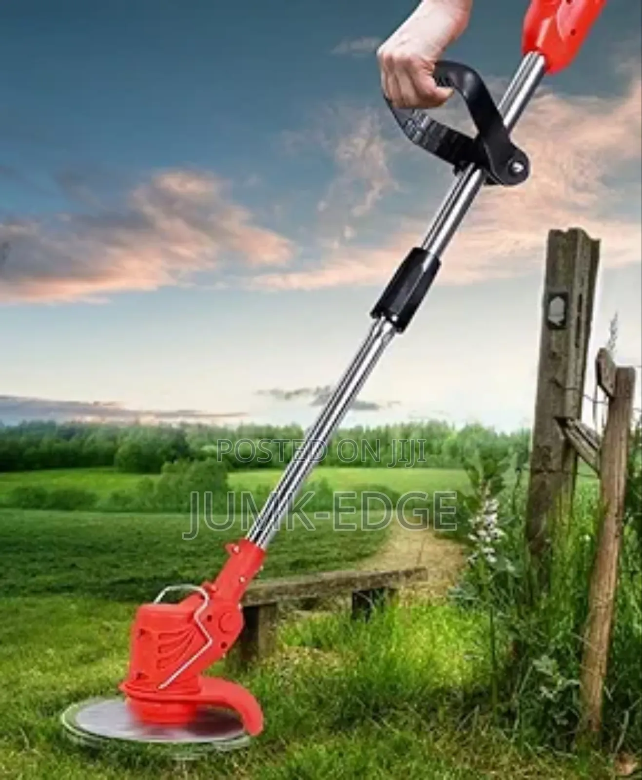 Double Battery Grass Cutter Cordless