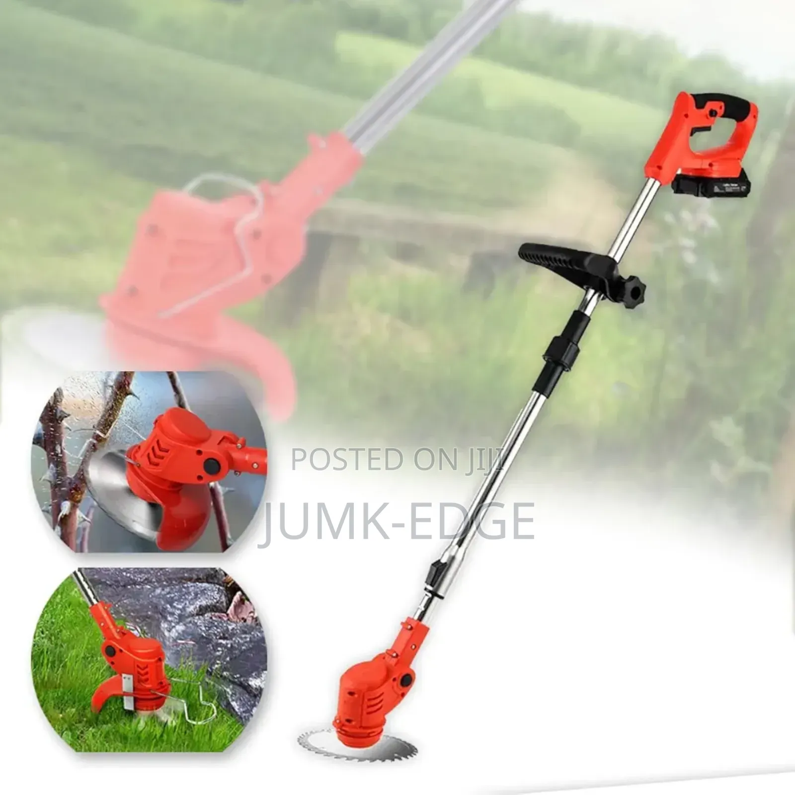 Double Battery Grass Cutter Cordless
