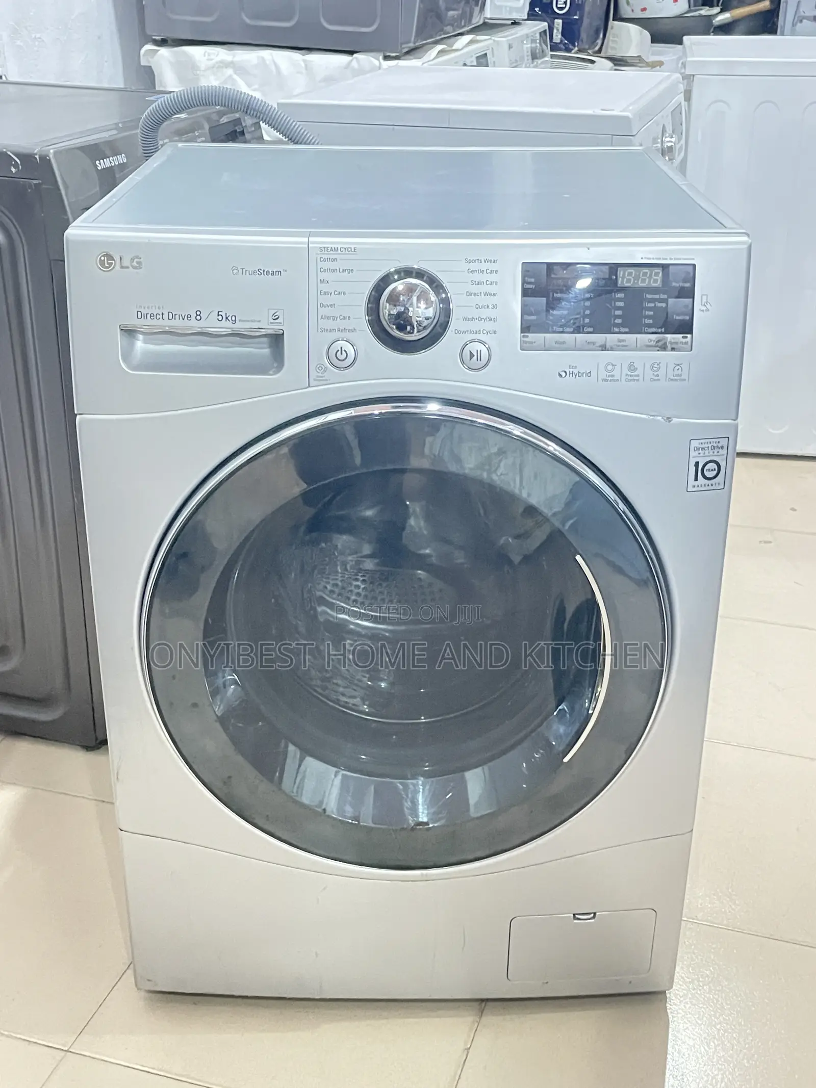 8/5kg Direct Drive Inverter Washer/Dryer Washing Machine