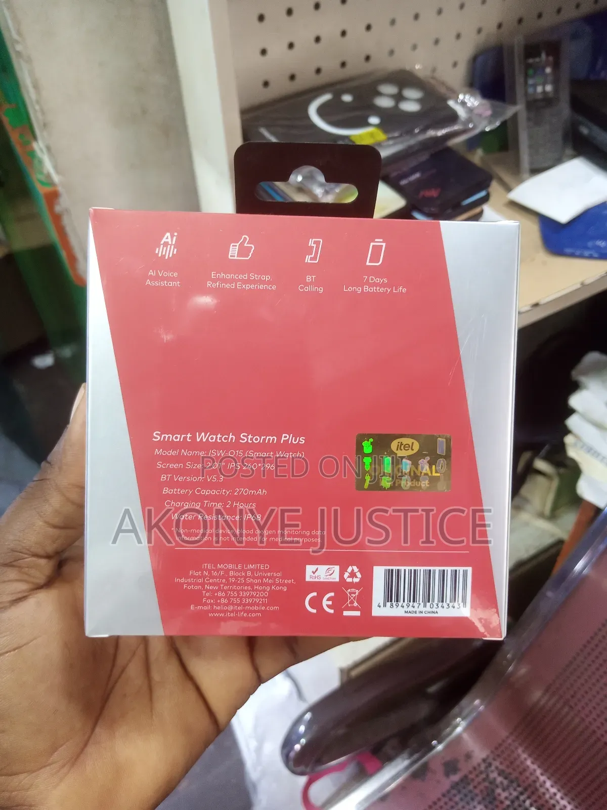 Itel Smart Watch