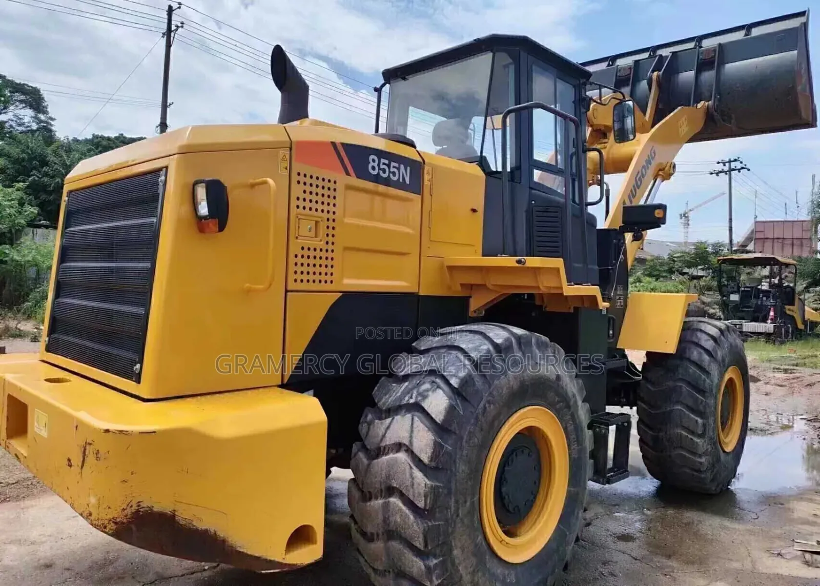 Foreign Used Tokunbo Liugong 855n 5ton Wheel Loader for Sale