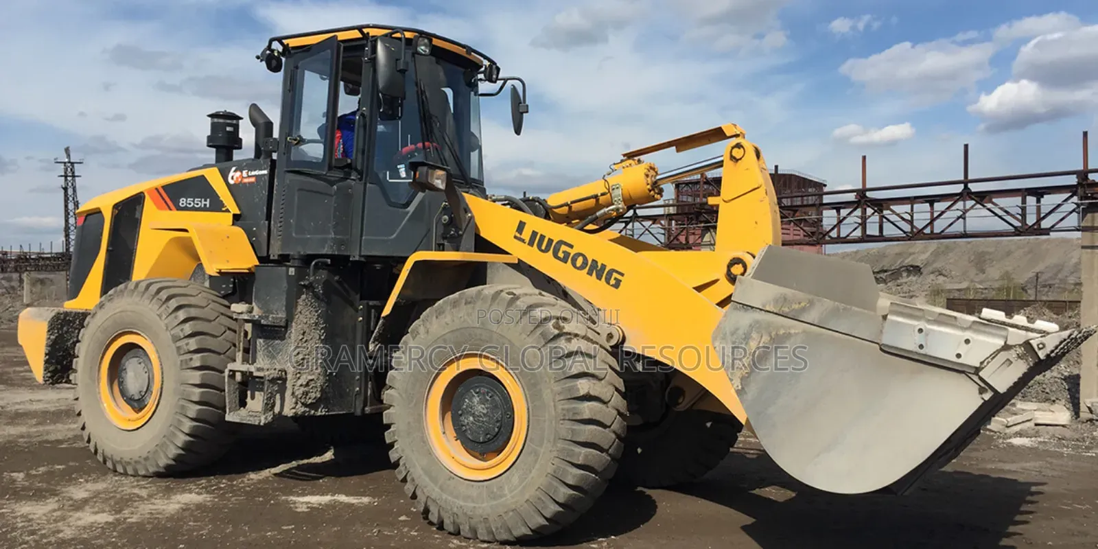 Foreign Used Tokunbo Liugong 855n 5ton Wheel Loader for Sale