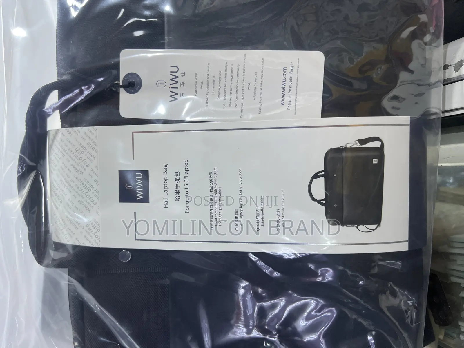 Wiwu Hali Laptop Bag 15.6 - Black
