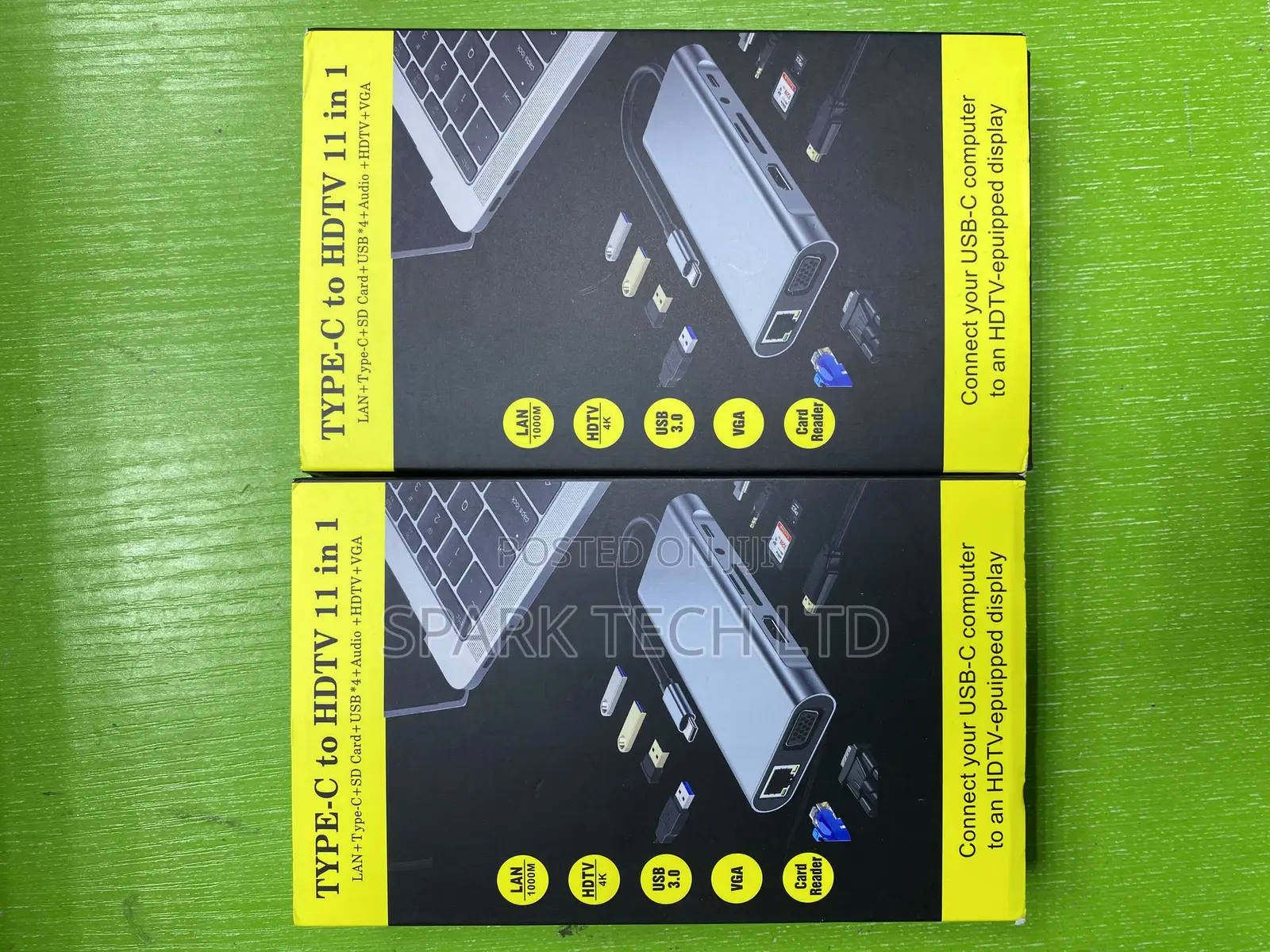 Type-C to HDTV 11 in 1 Adapter