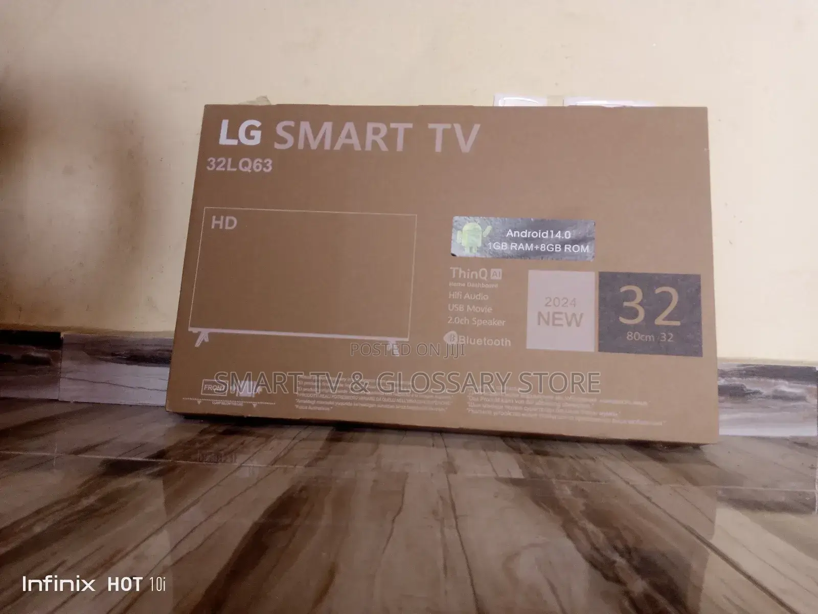 32 Inches With Seamlessly on the Big Screen