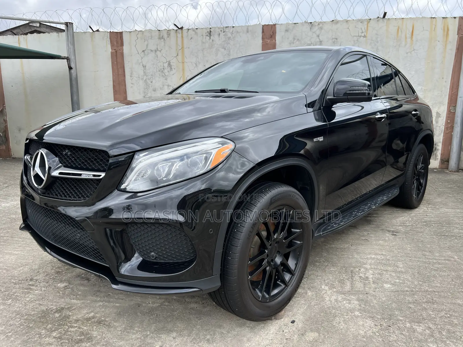 Mercedes-Benz GLE-Class AMG GLE 43 4MATIC 2017 Matt Black