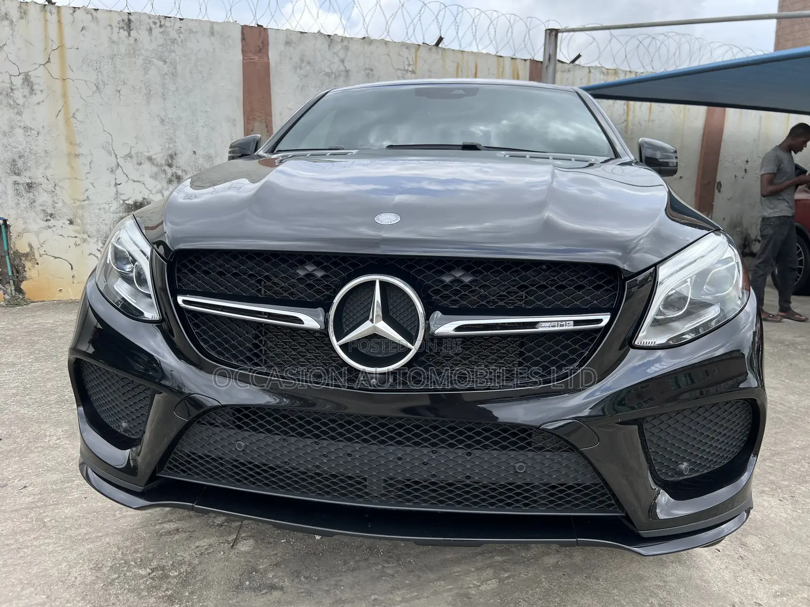 Mercedes-Benz GLE-Class AMG GLE 43 4MATIC 2017 Matt Black