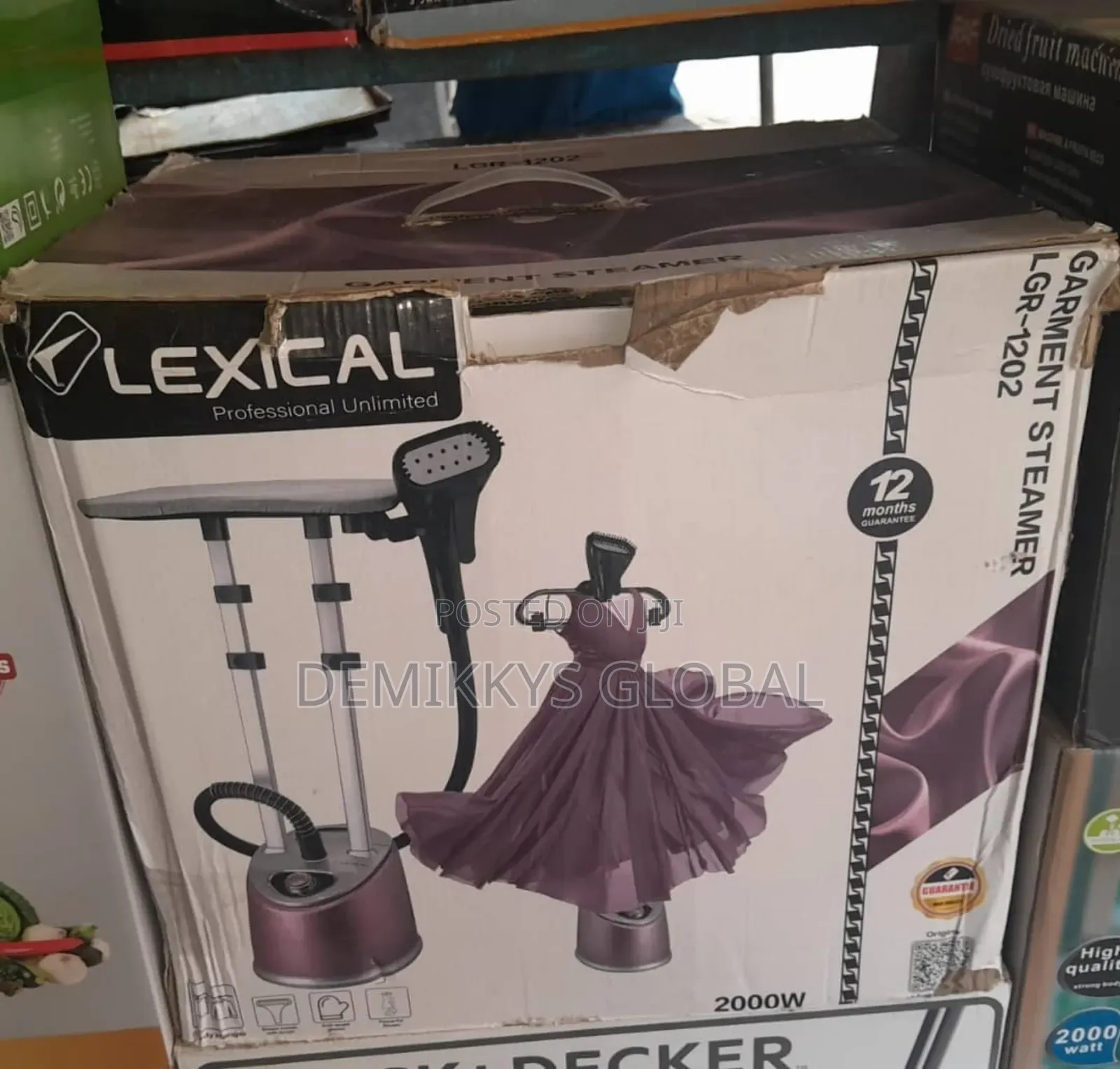 Lexical Garment Steamer 2000w