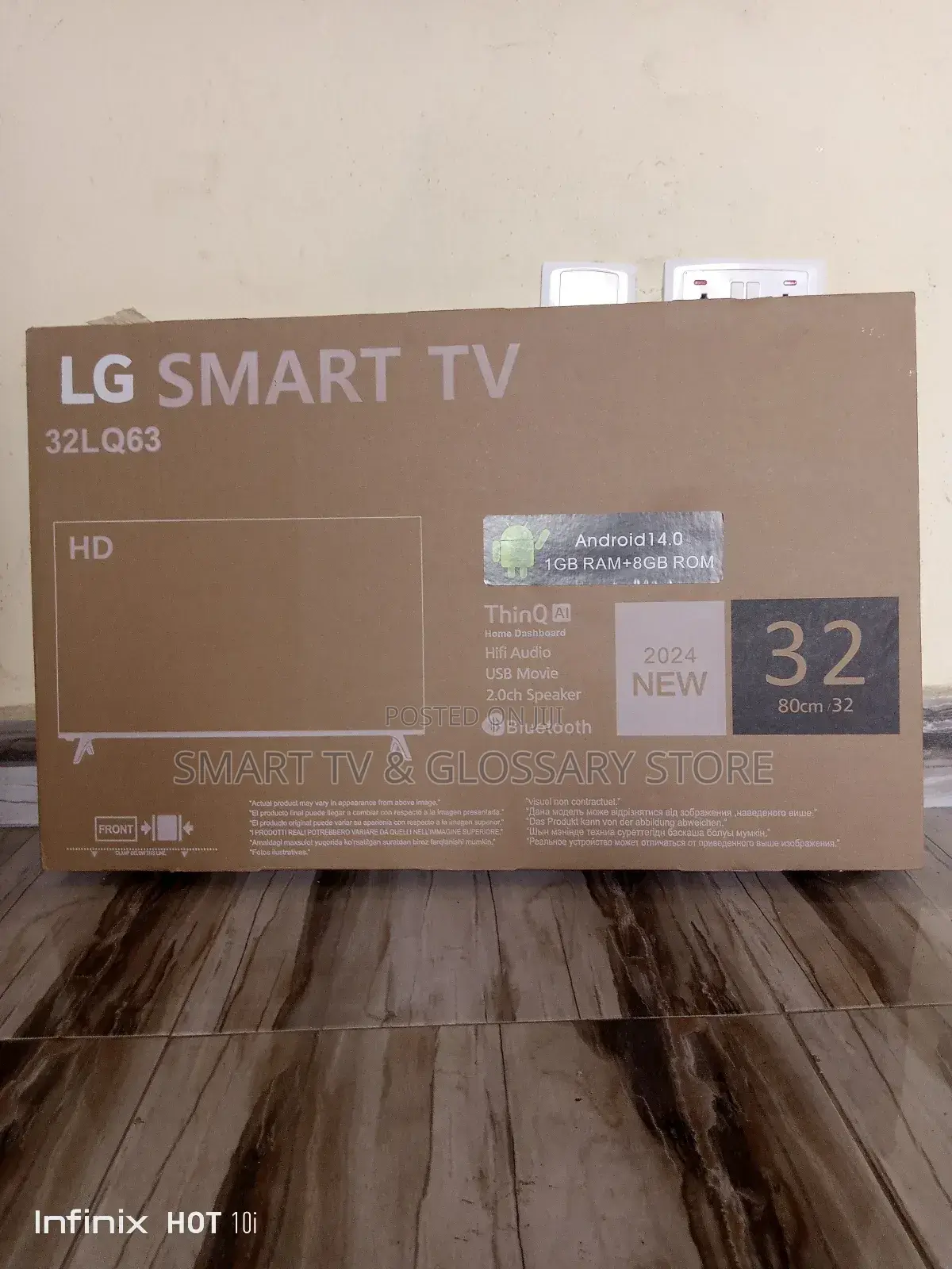 32 Inches With Quad Core and Compressor