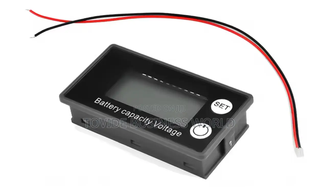 Dc 8v To 100v Voltmeter With Battery Indicator Percentage