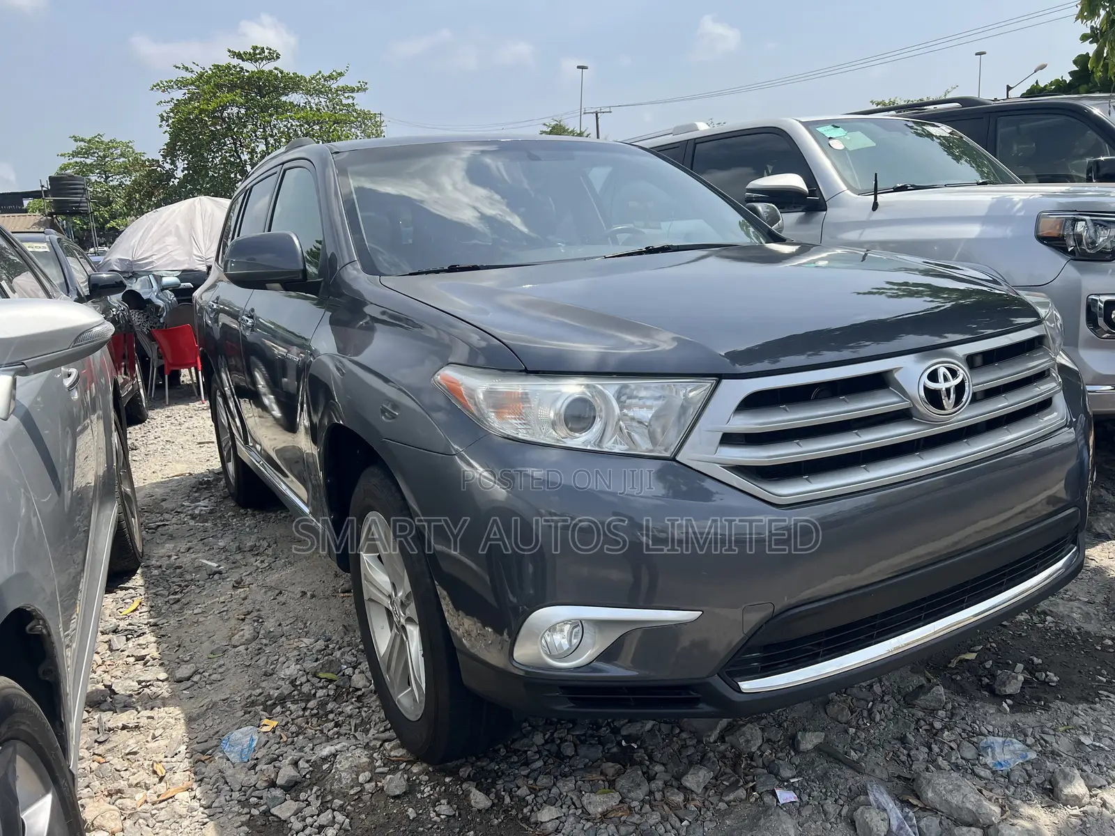 Toyota Highlander Limited 3.5l 4WD 2013 Gray