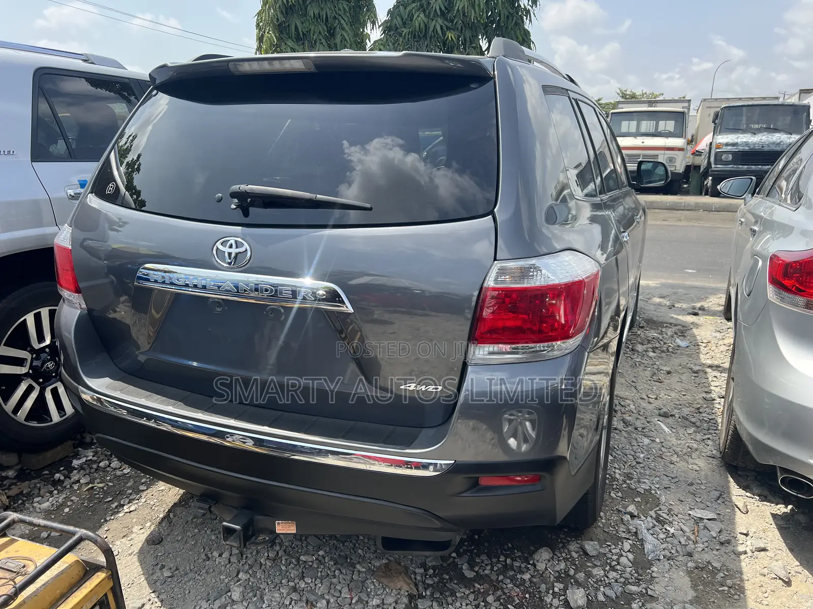 Toyota Highlander Limited 3.5l 4WD 2013 Gray