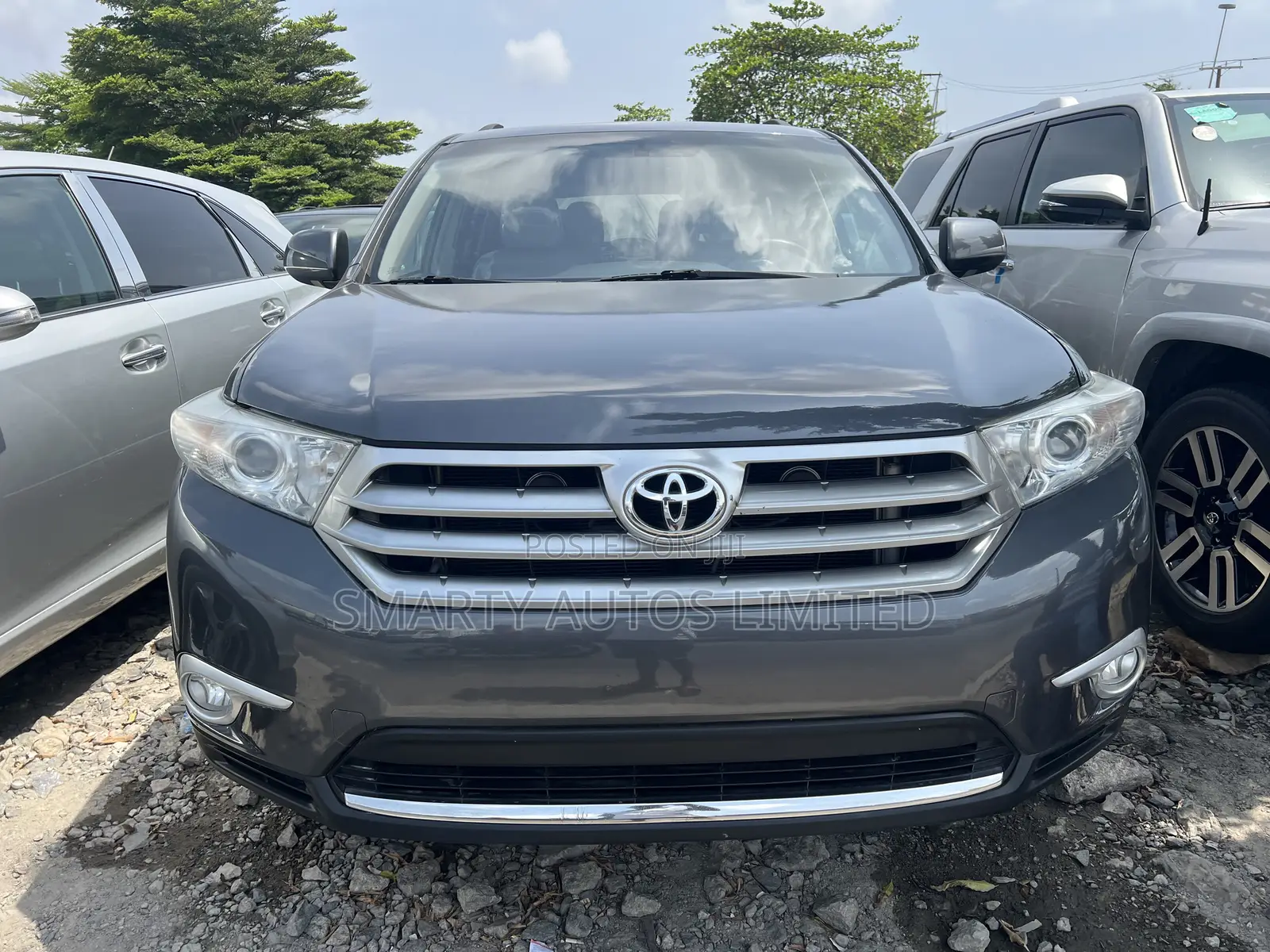 Toyota Highlander Limited 3.5l 4WD 2013 Gray