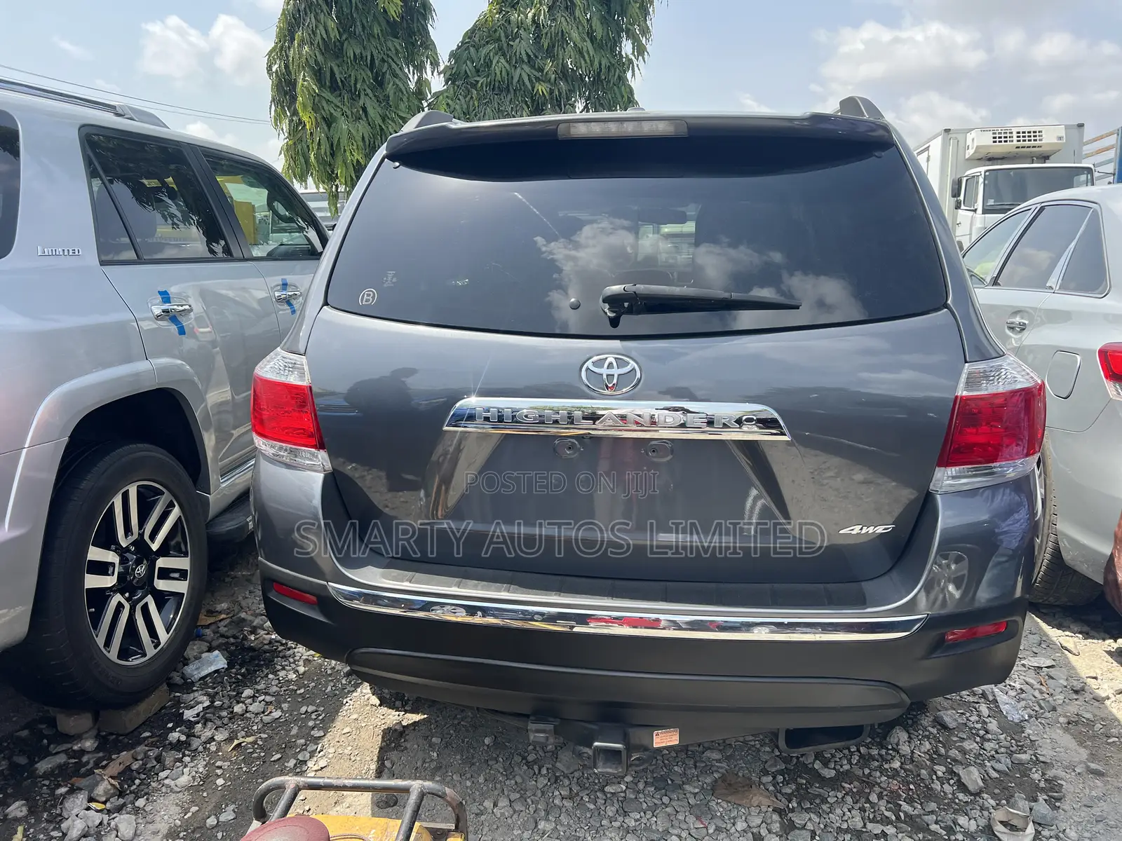 Toyota Highlander Limited 3.5l 4WD 2013 Gray