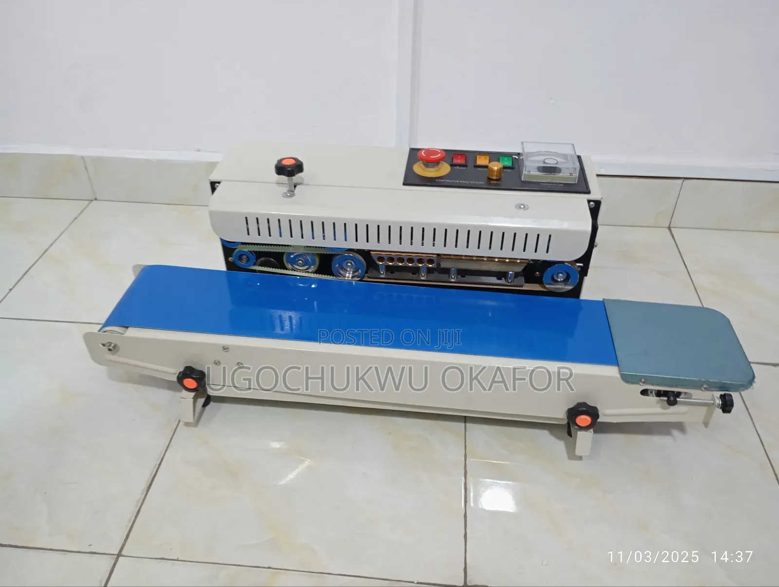 Fr-900 Continuous Band Sealer Nylon Sealing Machine