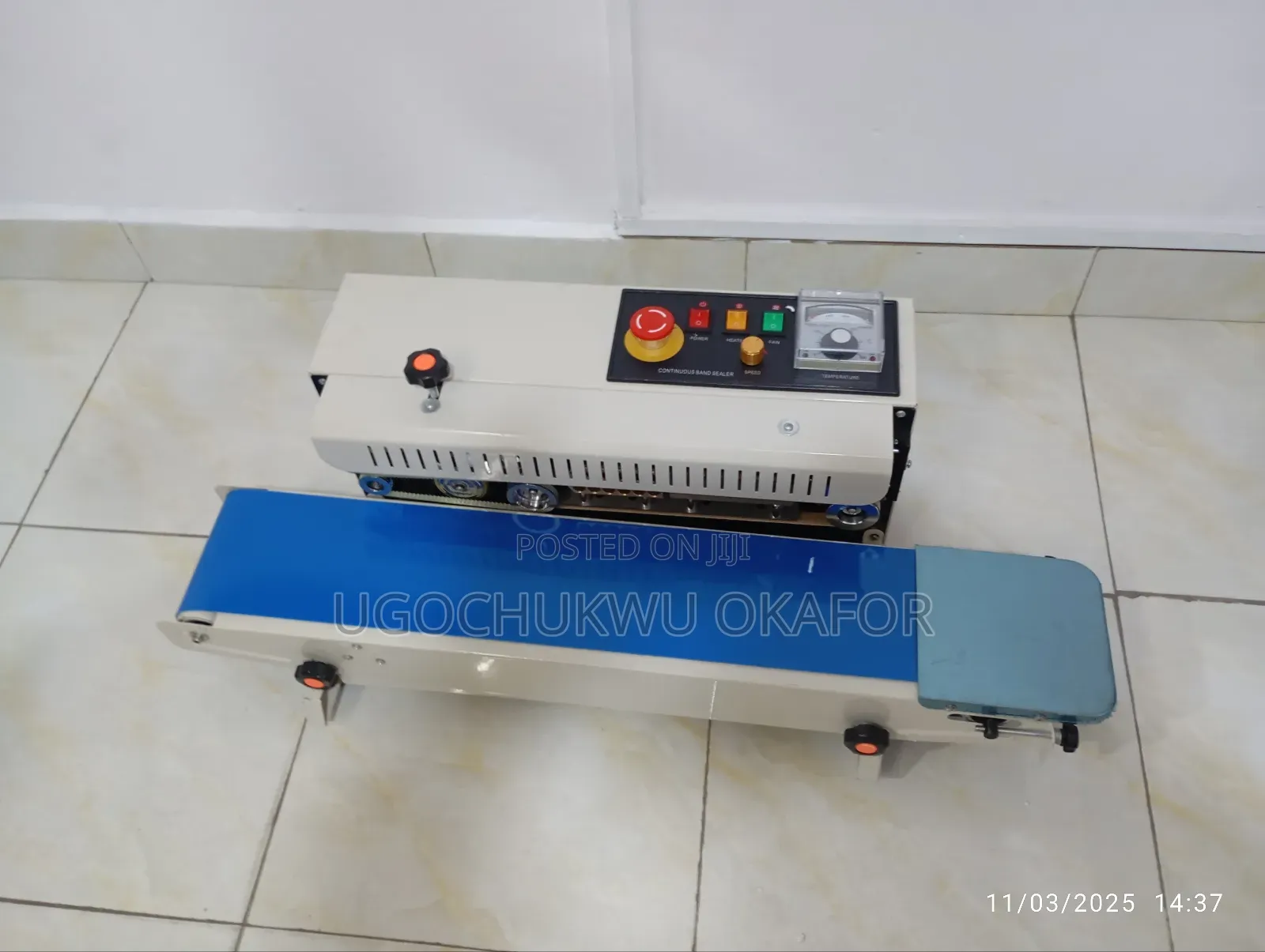 Fr-900 Continuous Band Sealer Nylon Sealing Machine
