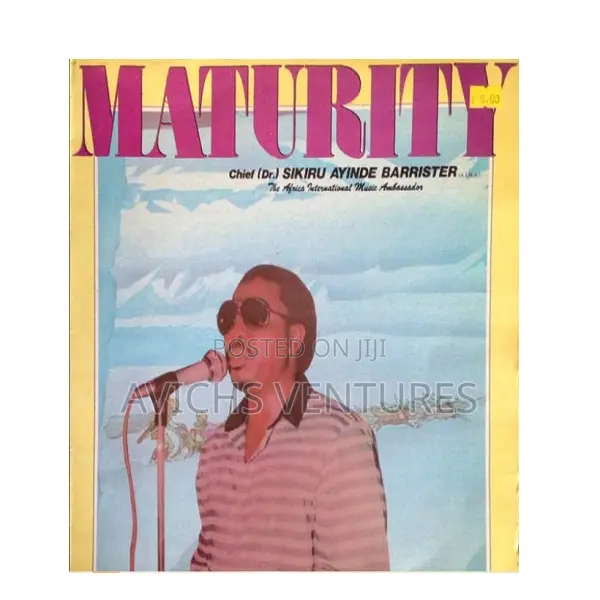 Chief (Dr.) Sikiru Ayinde Barrister (A.I.M.A.)* – Maturity